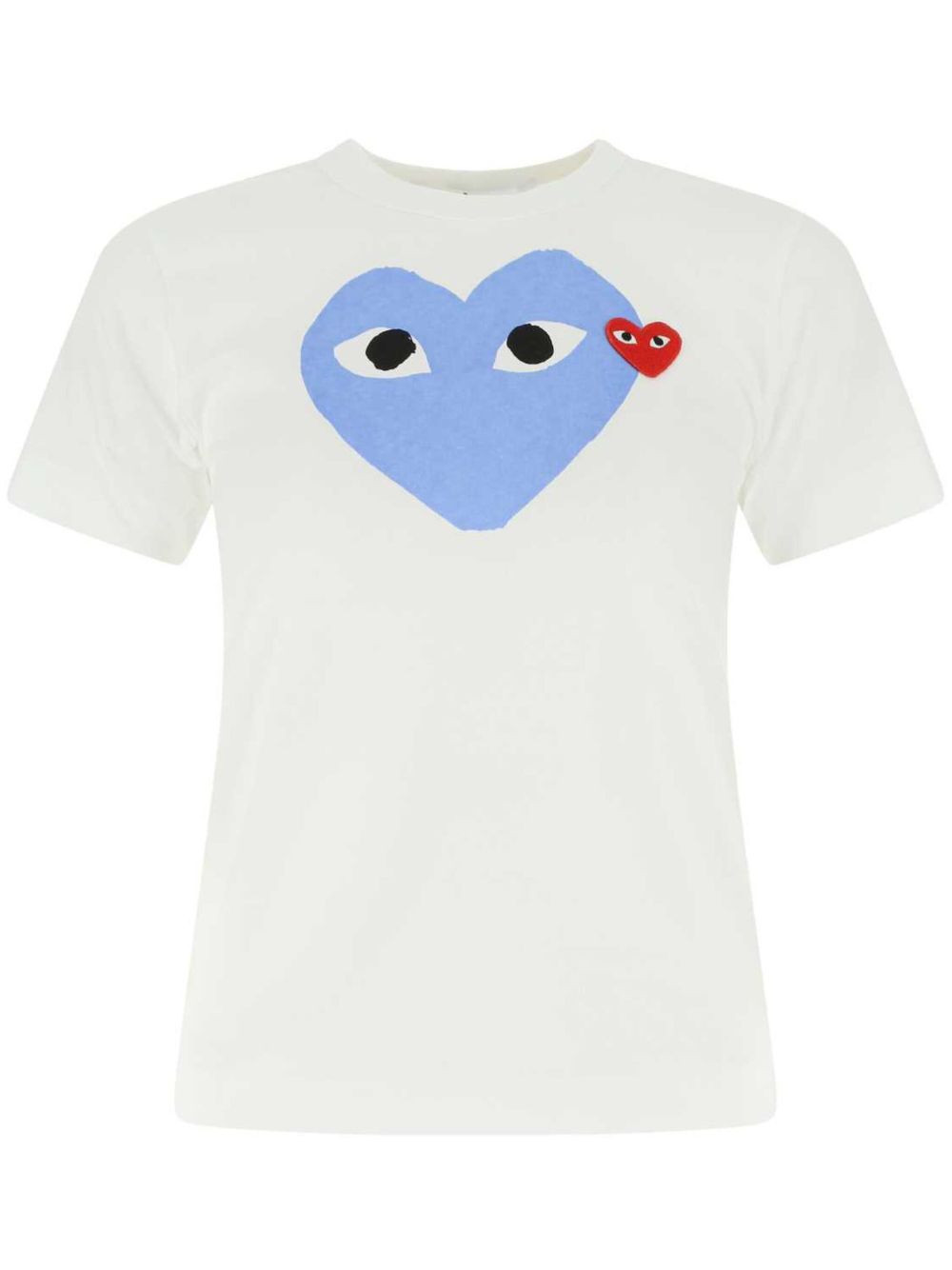 Comme Des Garçons Play 爱心印花T恤 - 白色