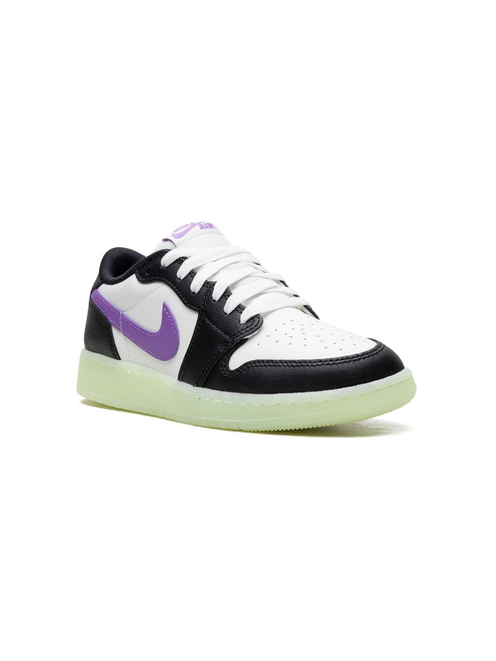 Jordan Kids Air Jordan 1 Low Black Raspberry 运动鞋 - 黑色