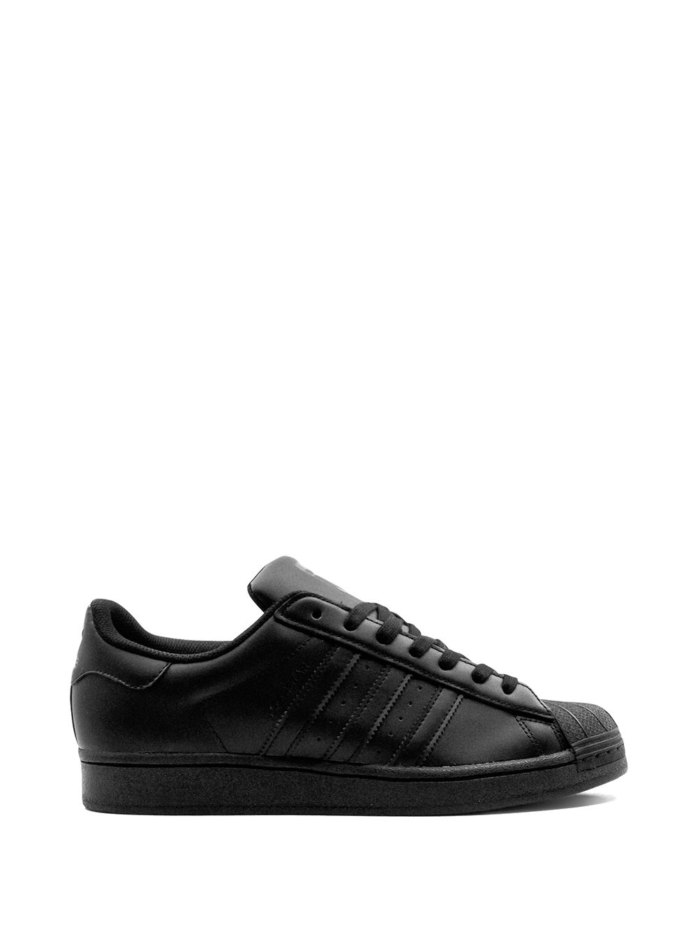 adidas Superstar 低帮板鞋 - 黑色