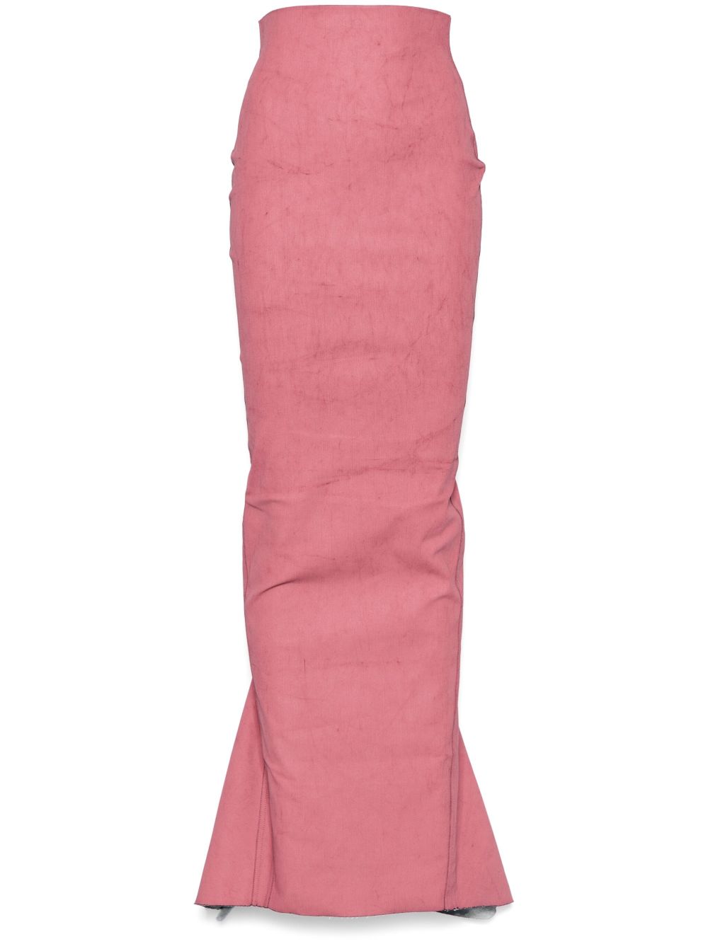 Rick Owens Al Pillar 超长半身裙 - 粉色
