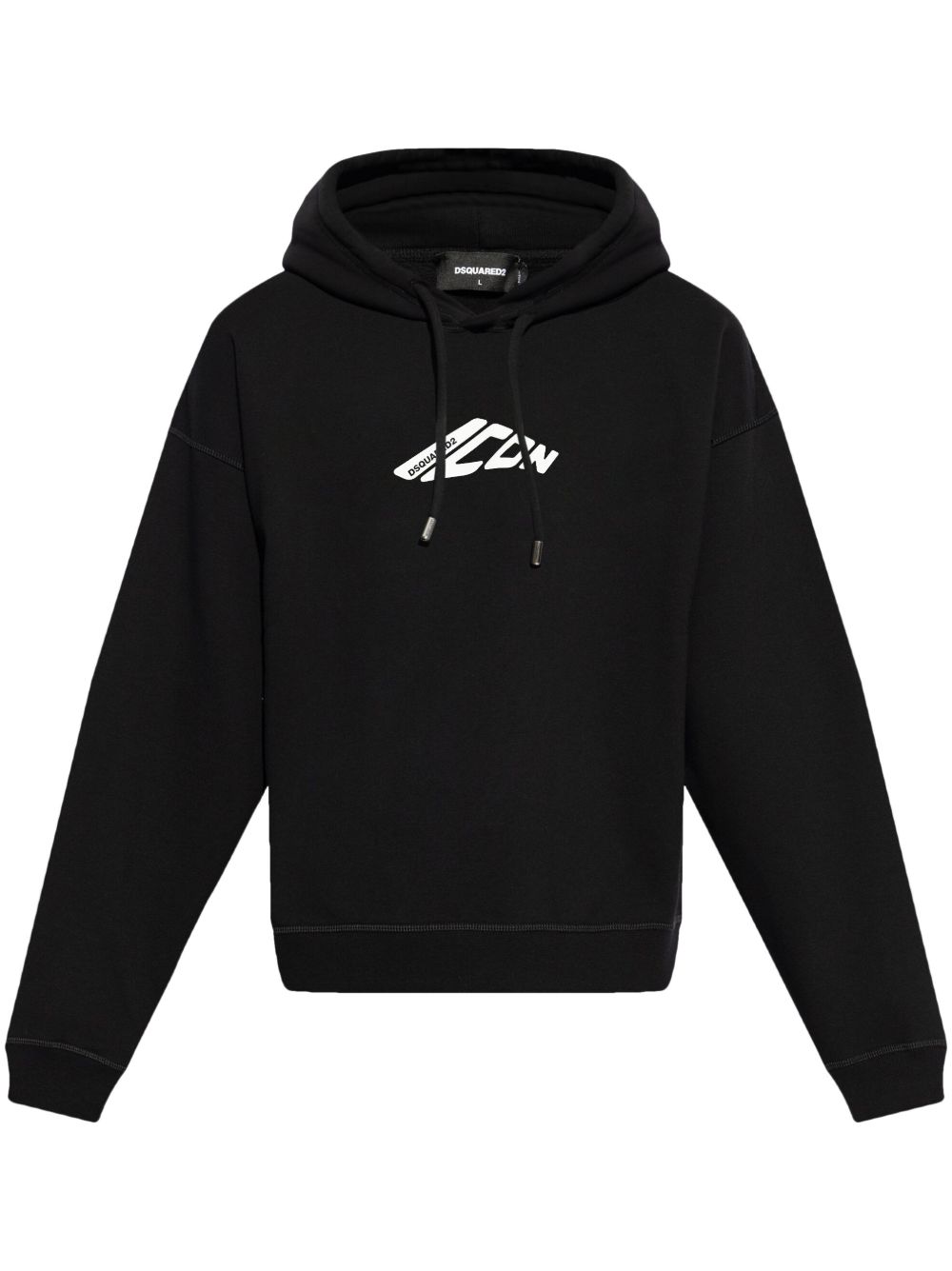 DSQUARED2 Stamped 连帽衫 - 黑色