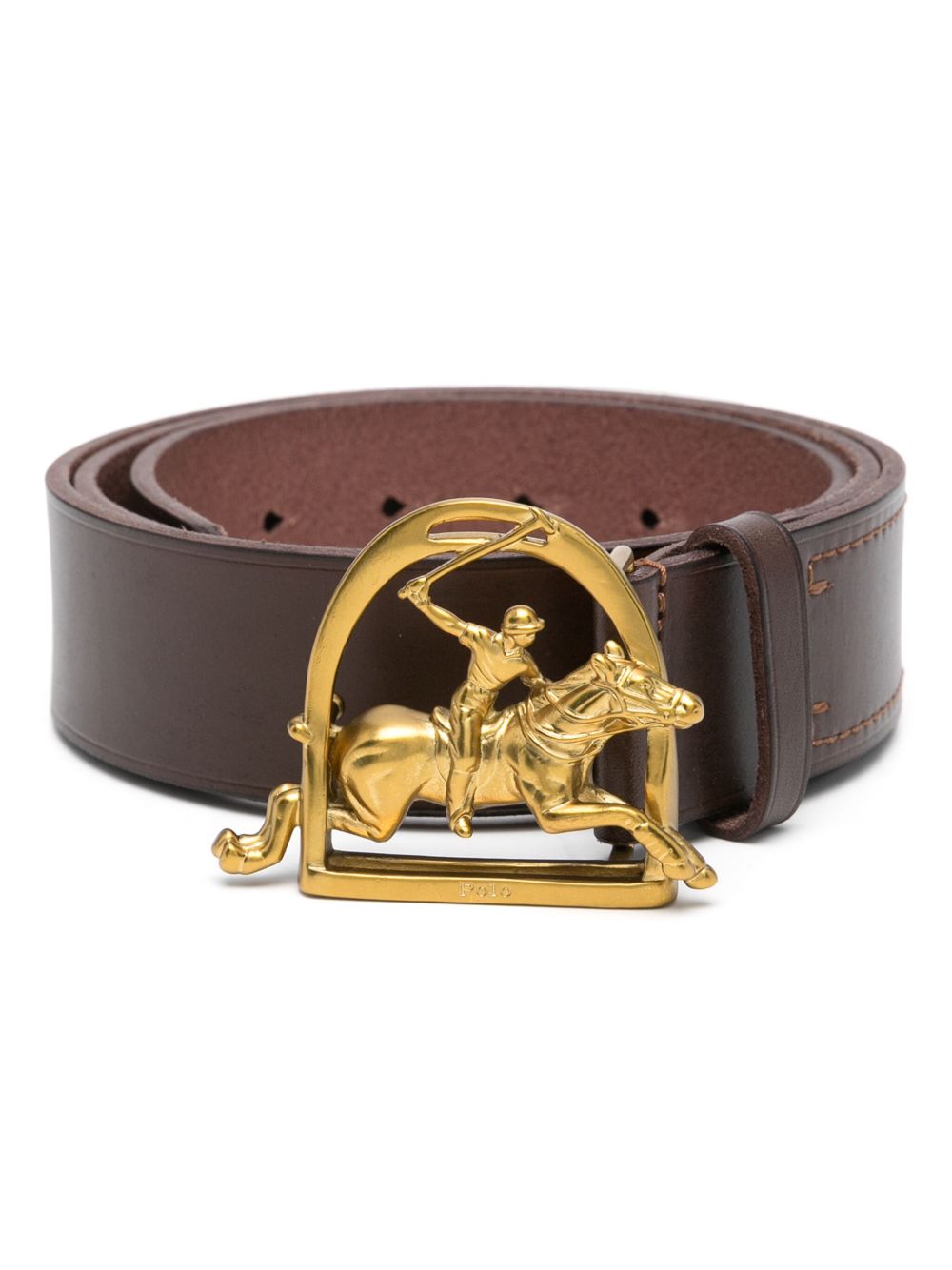 Polo Ralph Lauren Polo Pony 腰带 - 褐色