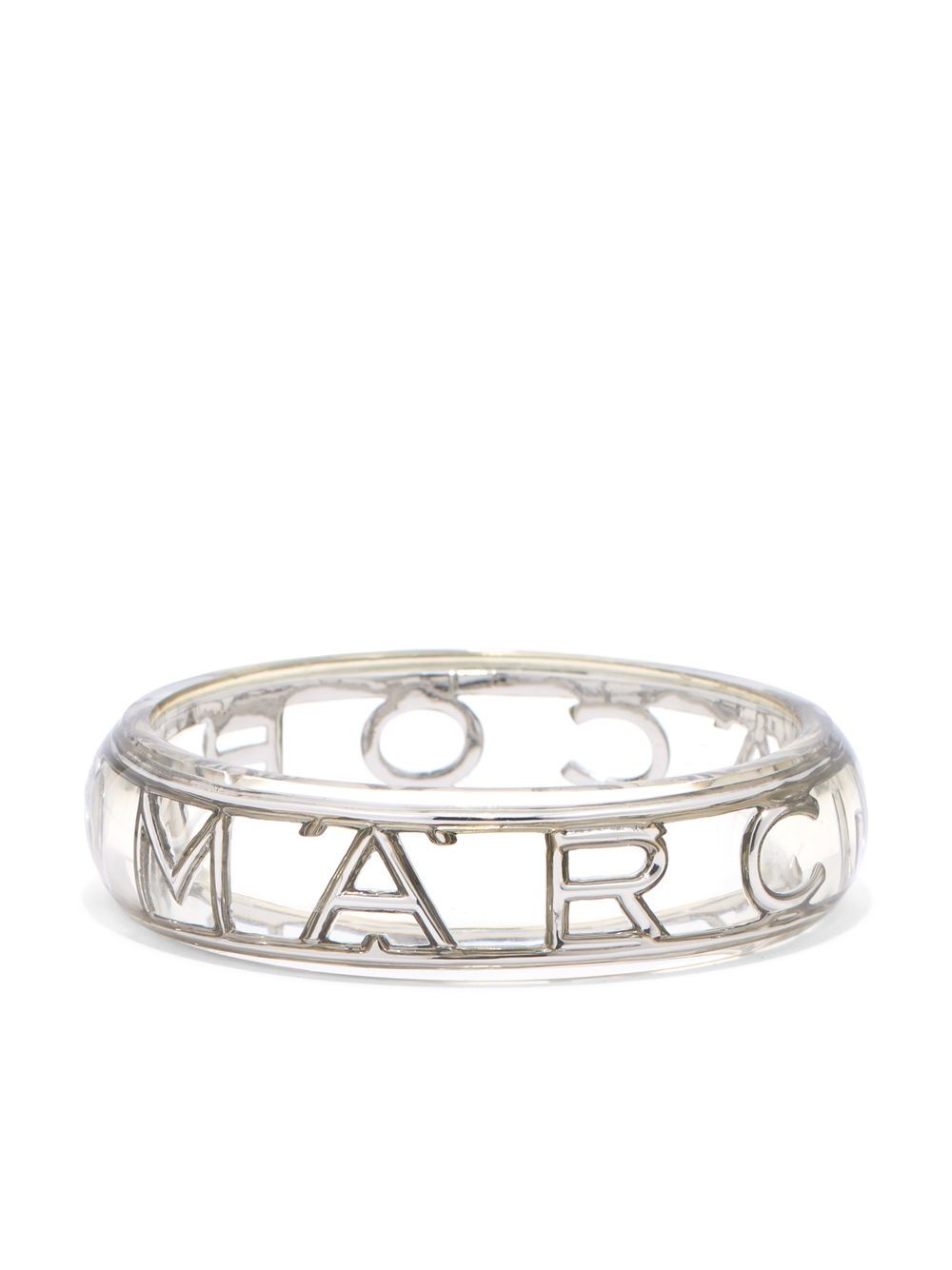 Marc Jacobs The Logo 手镯 - 银色