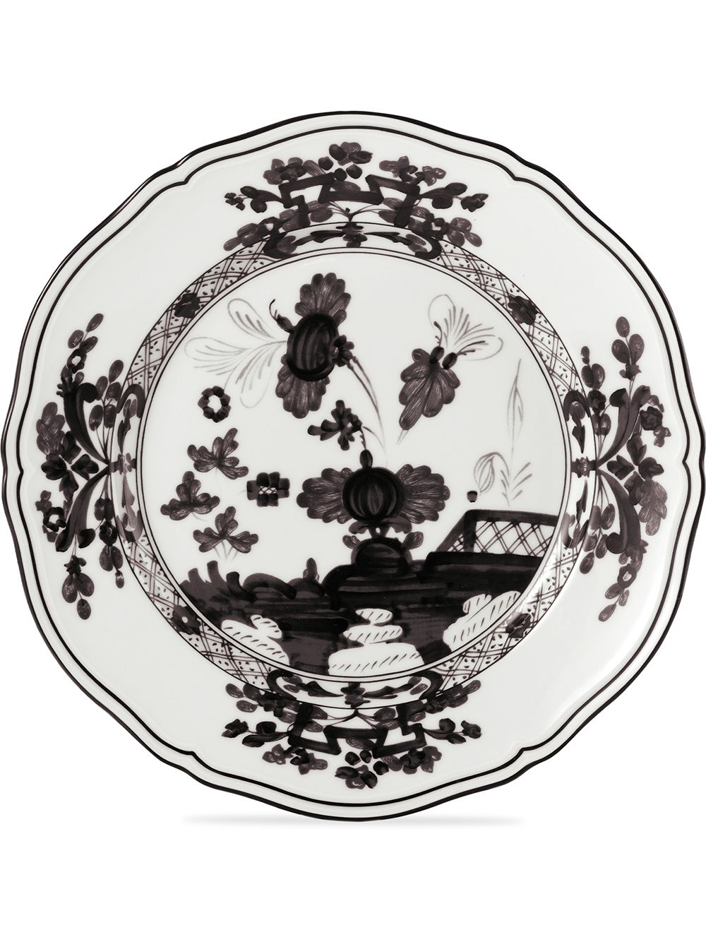 GINORI 1735 Oriente Italiano 陶瓷点心盘 - 白色