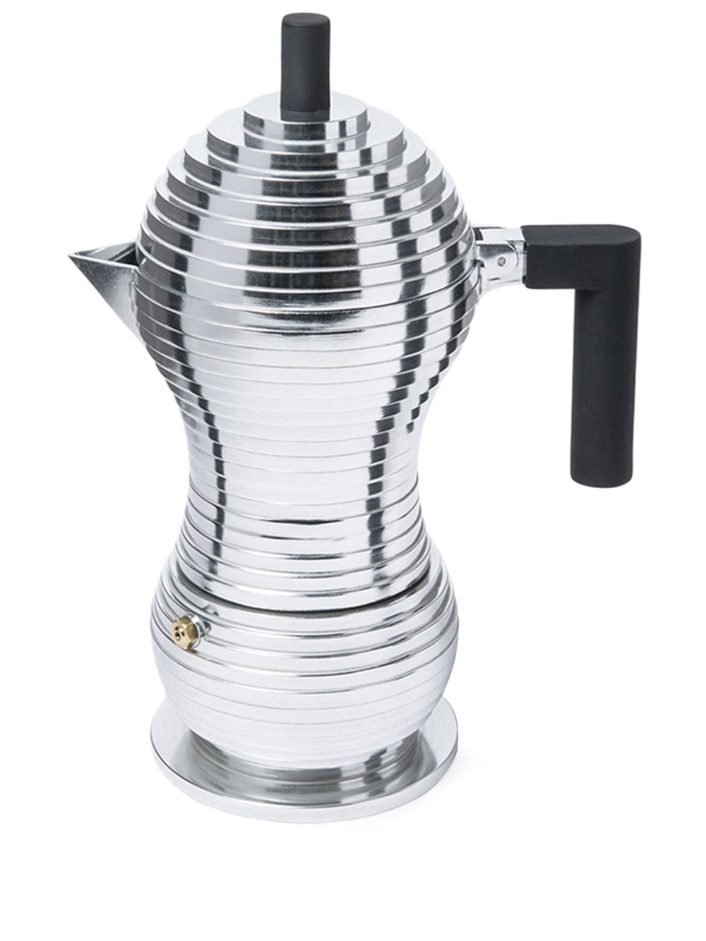 Alessi Pulcina 意式咖啡壶 - 银色