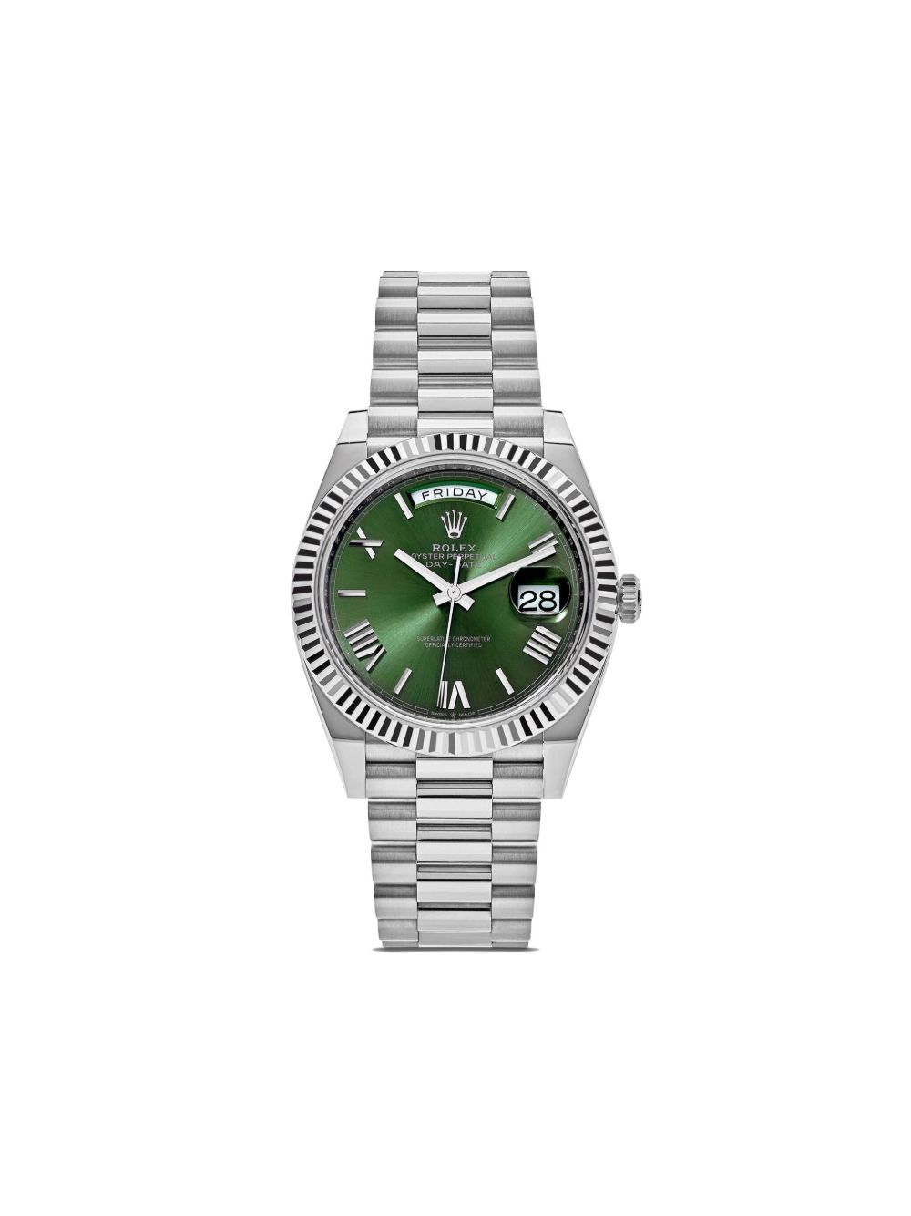 Rolex Day-Date 40毫米腕表（2022年典藏款） - 绿色