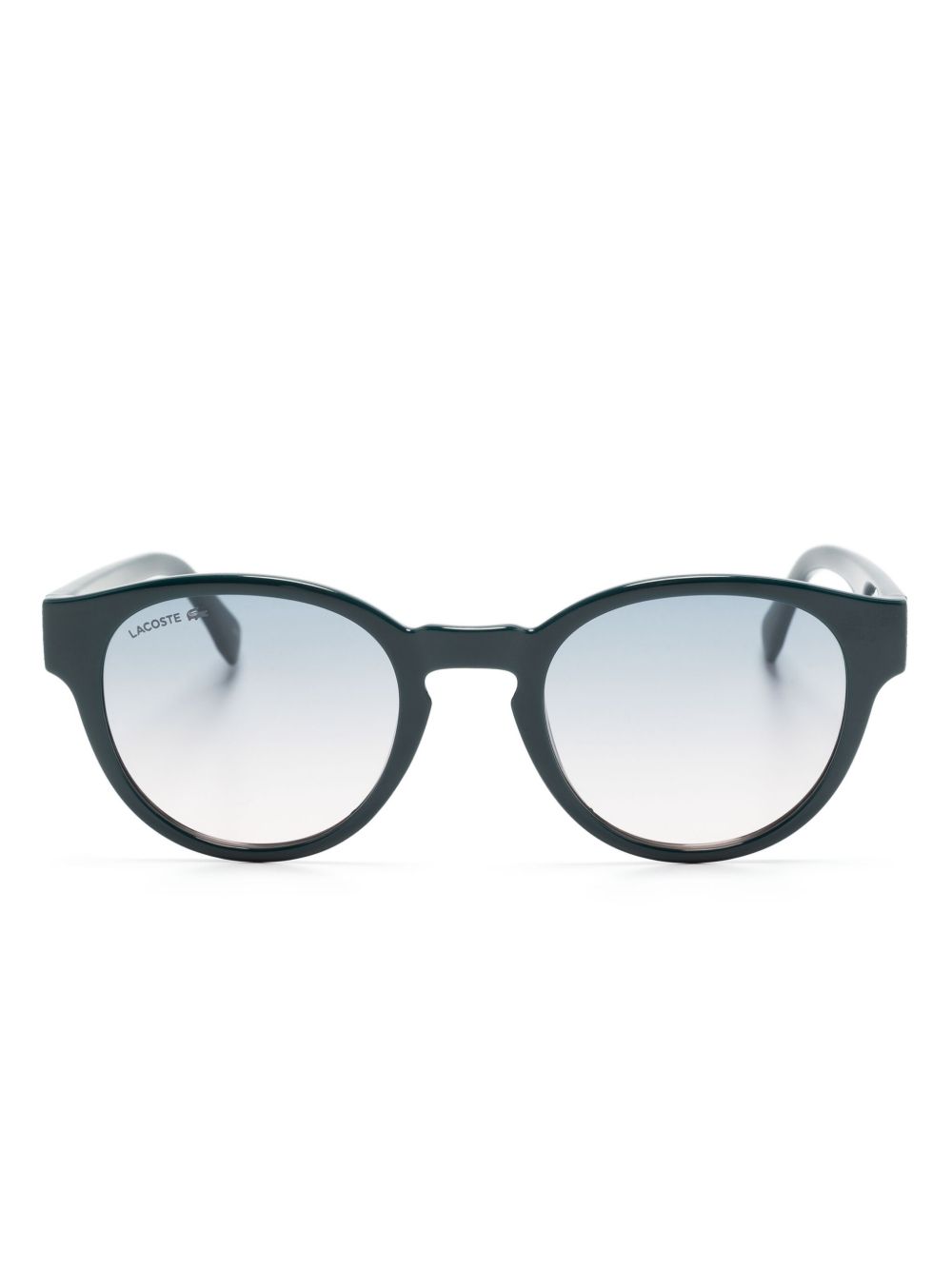 Lacoste L.12.12 圆框太阳眼镜 - 绿色