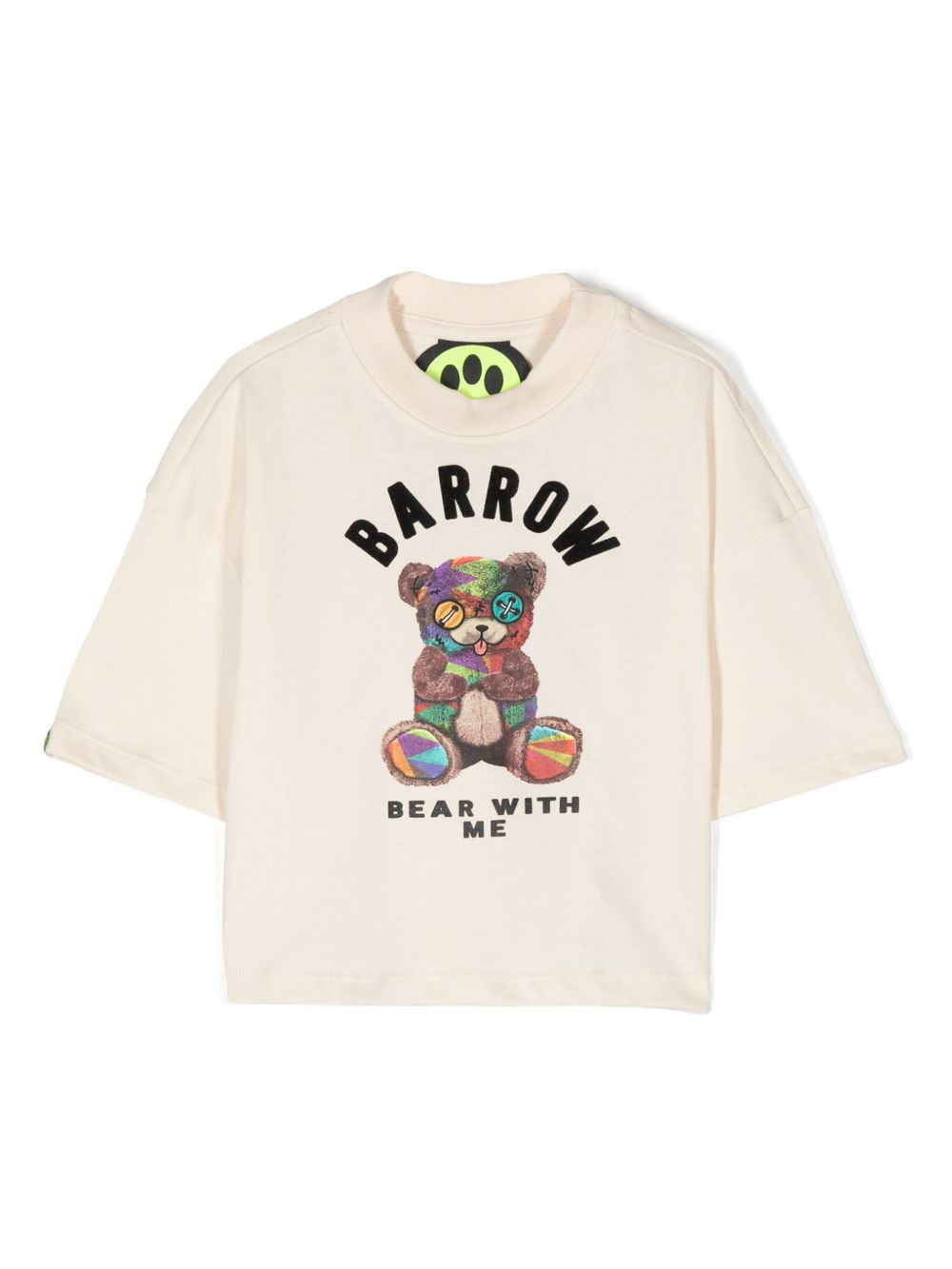 Barrow kids logo印花T恤 - 中性色