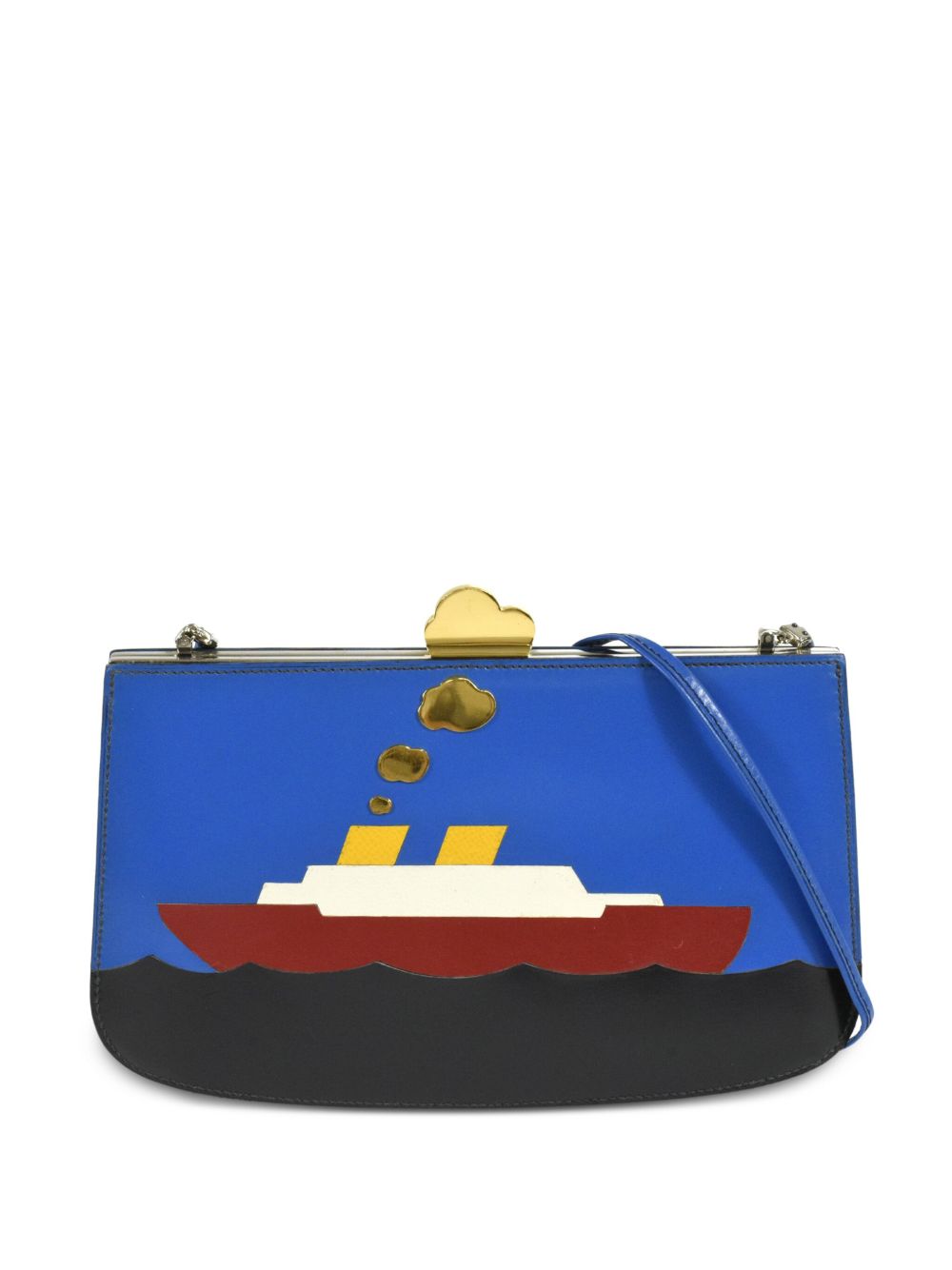 Hermès Pre-Owned Sac À Malice 单肩包（1990-2000年代典藏款） - 蓝色