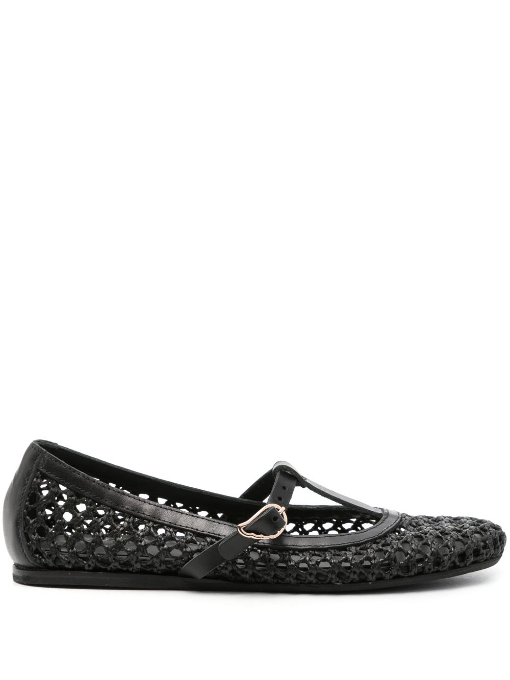 Ancient Greek Sandals Aerati 芭蕾平底鞋 - 黑色