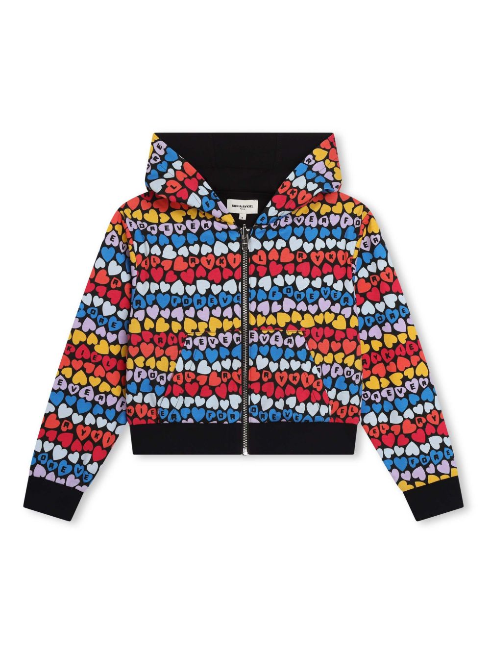 SONIA RYKIEL ENFANT 双面棉夹克 - 红色