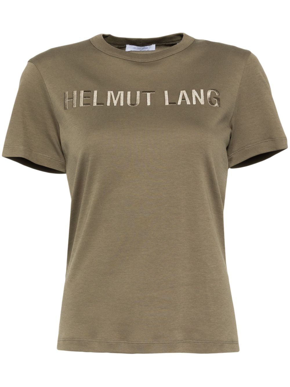 Helmut Lang logo修身T恤 - 中性色