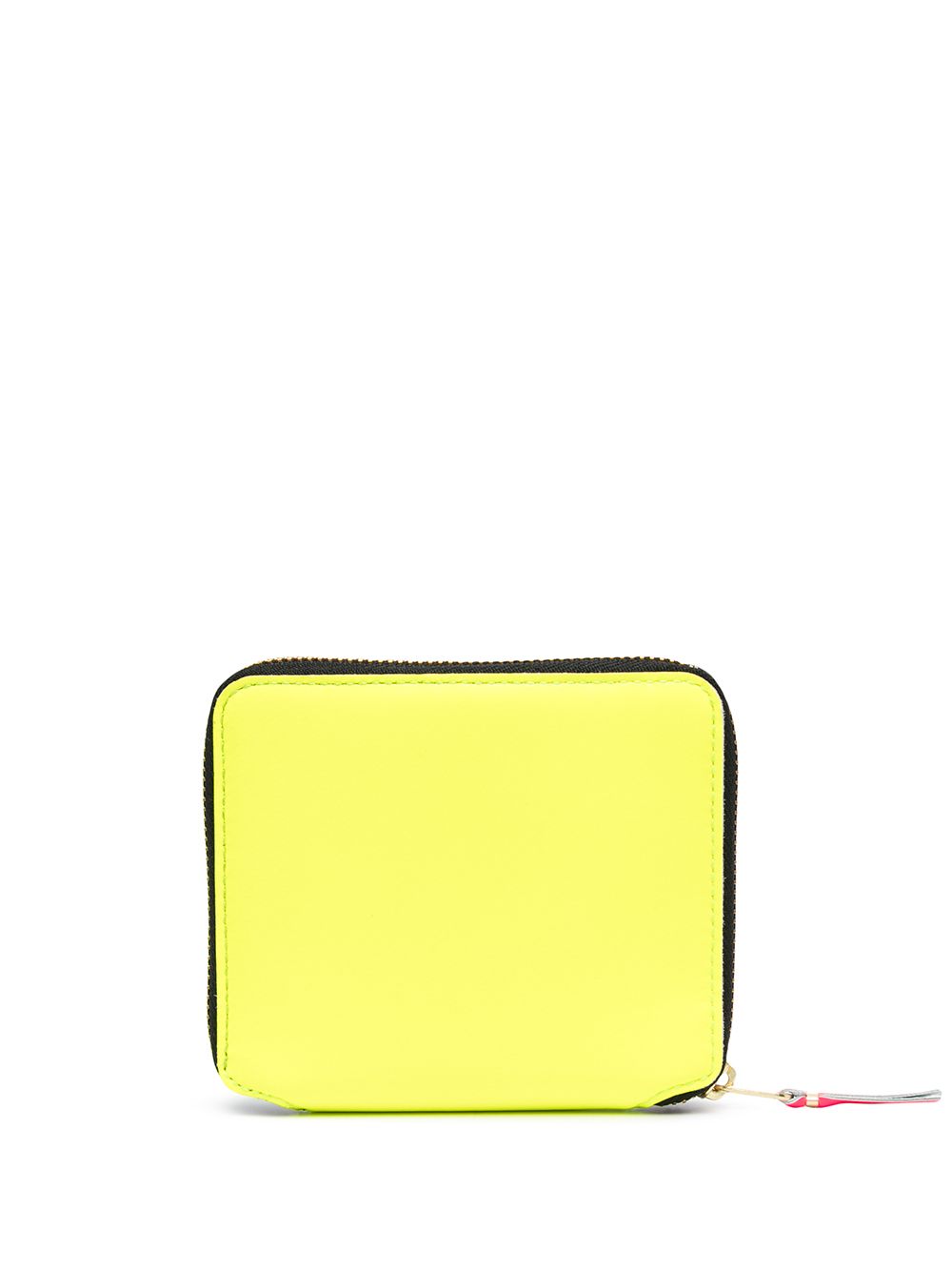 Comme Des Garçons Wallet Super Fluo 环绕式拉链钱包 - 黄色