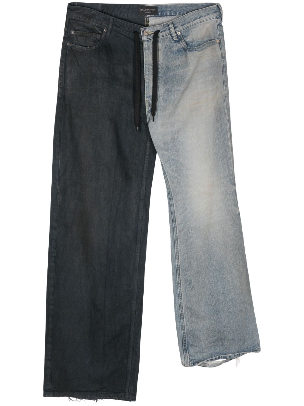 Balenciaga Fifty-fifty 牛仔裤 - 蓝色