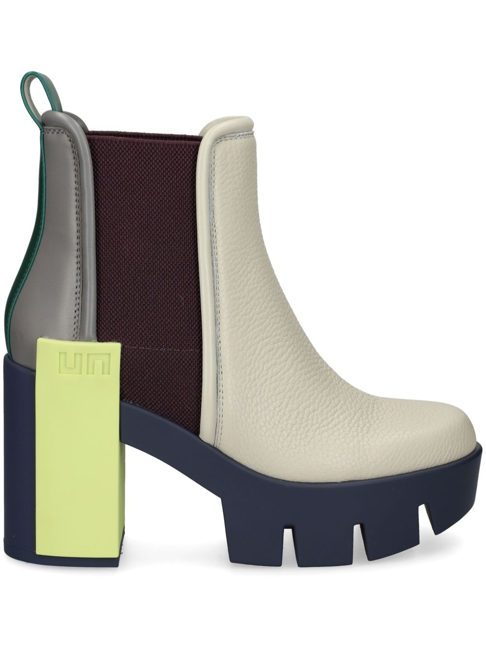 United Nude Grip Chelsea III 高跟靴（10厘米） - 中性色