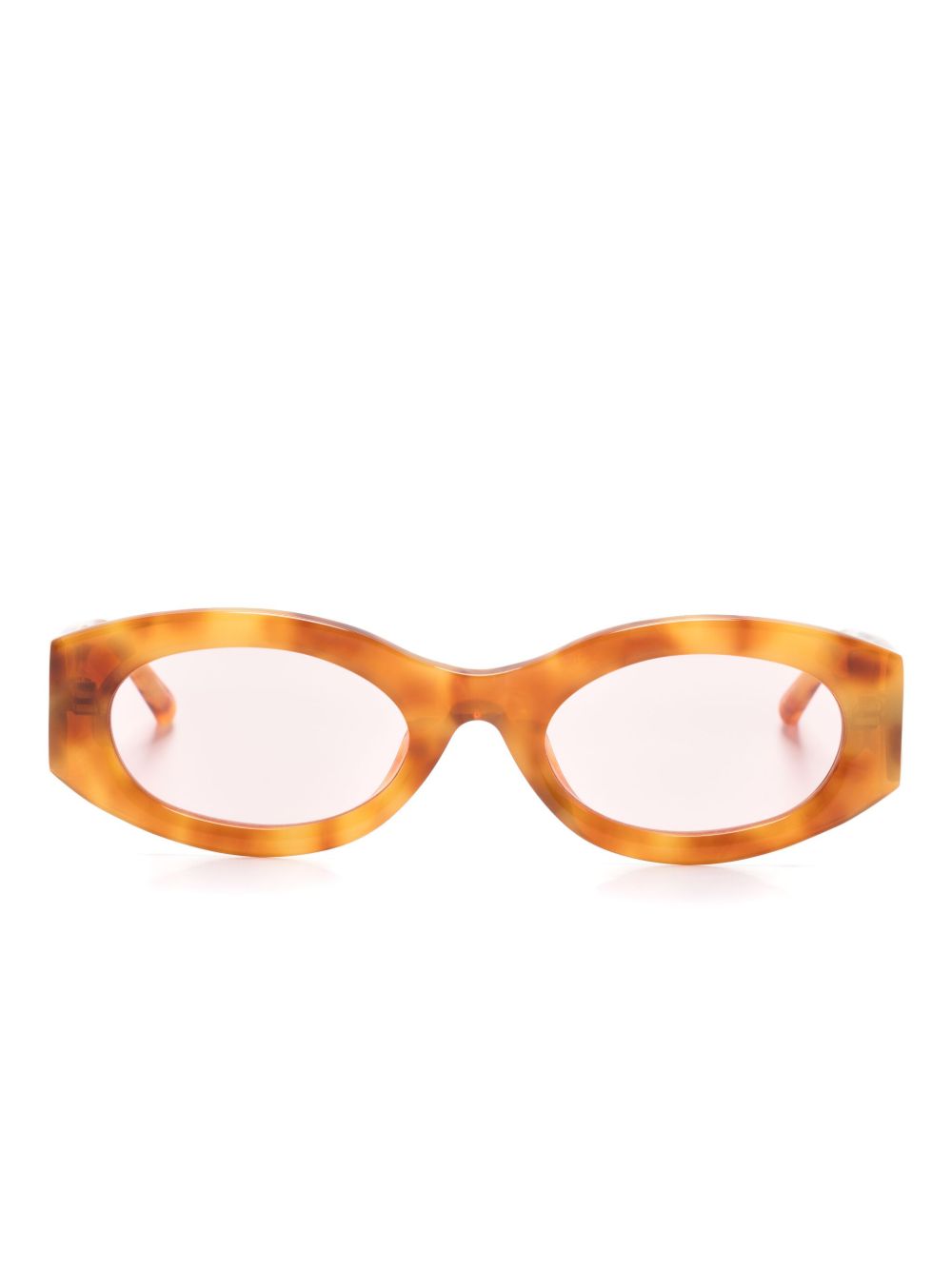 Linda Farrow x The Attico Berta 太阳眼镜 - 褐色