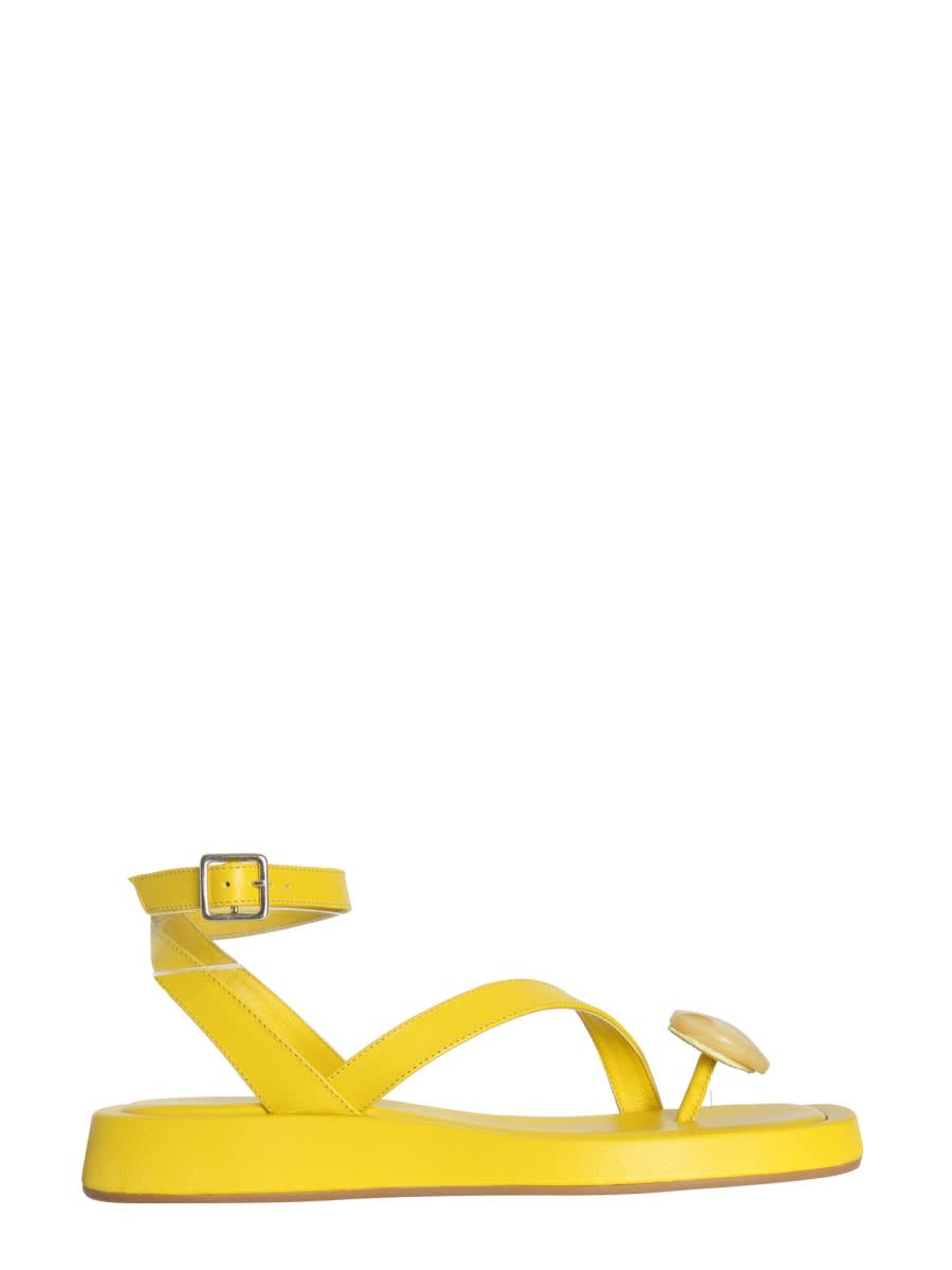 GIA BORGHINI 罗西18 Gia/rhw 皮革凉鞋
