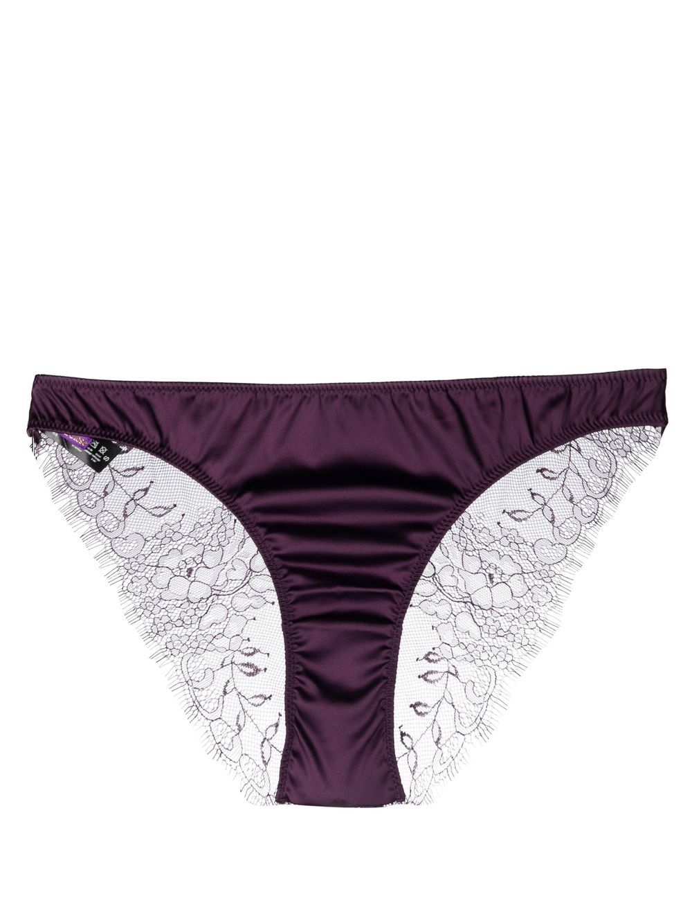 Maison Close Villa Satine Culotte 三角内裤 - 紫色