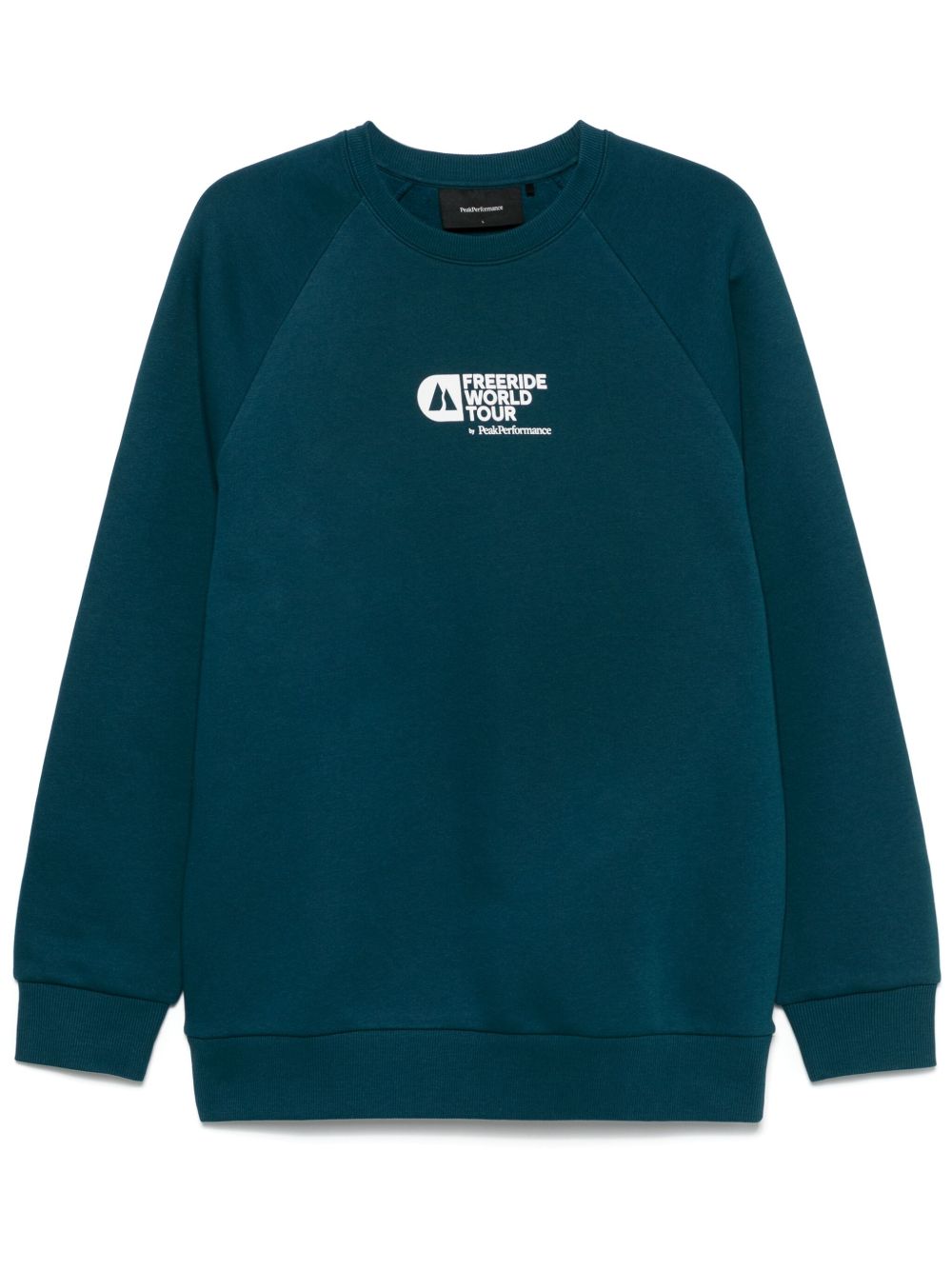 Peak Performance logo圆领卫衣 - 蓝色