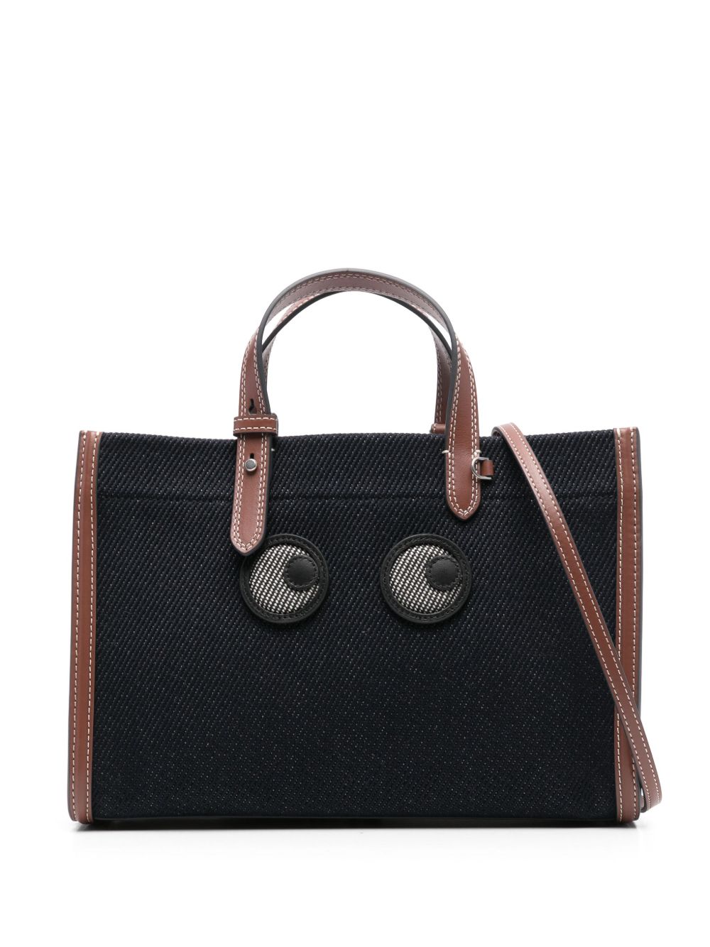 Anya Hindmarch Eyes 迷你手提包 - 蓝色