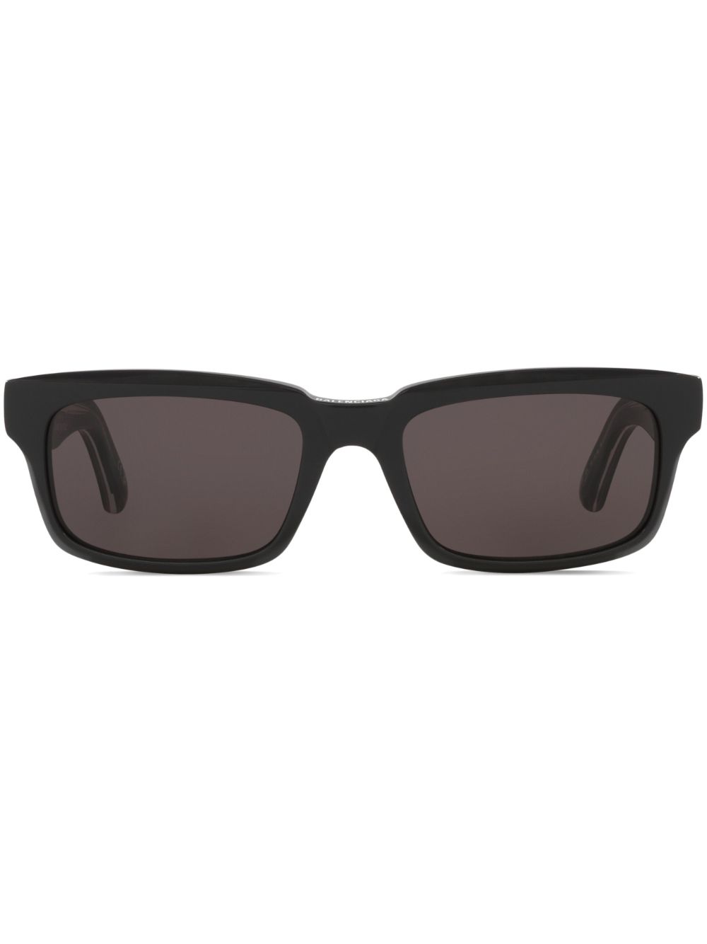 Balenciaga Eyewear 长方形框太阳眼镜 - 灰色