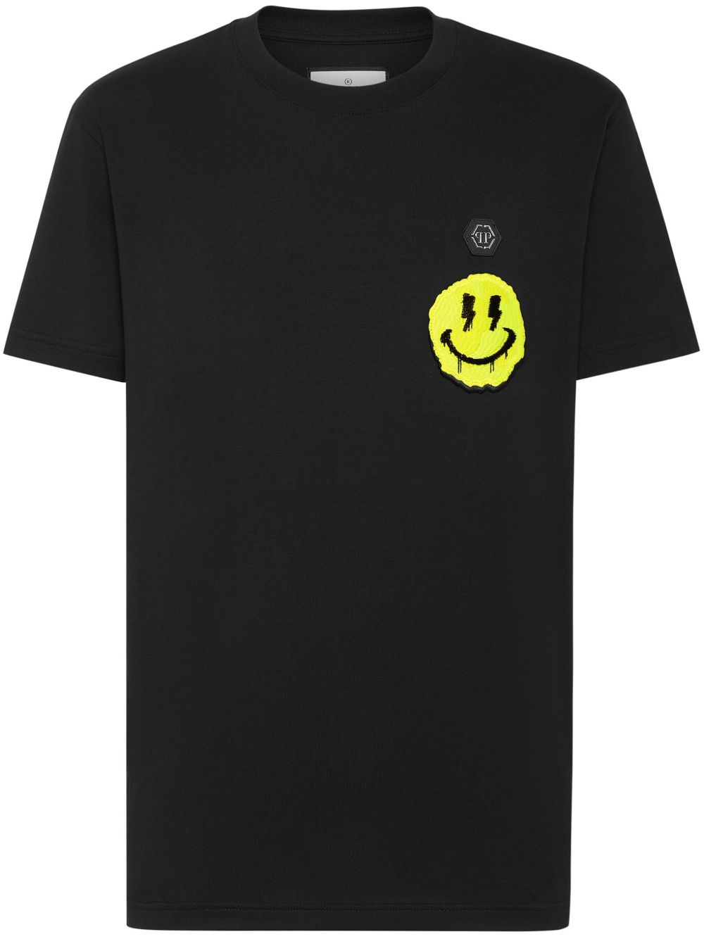 Philipp Plein Smile 棉T恤 - 黑色