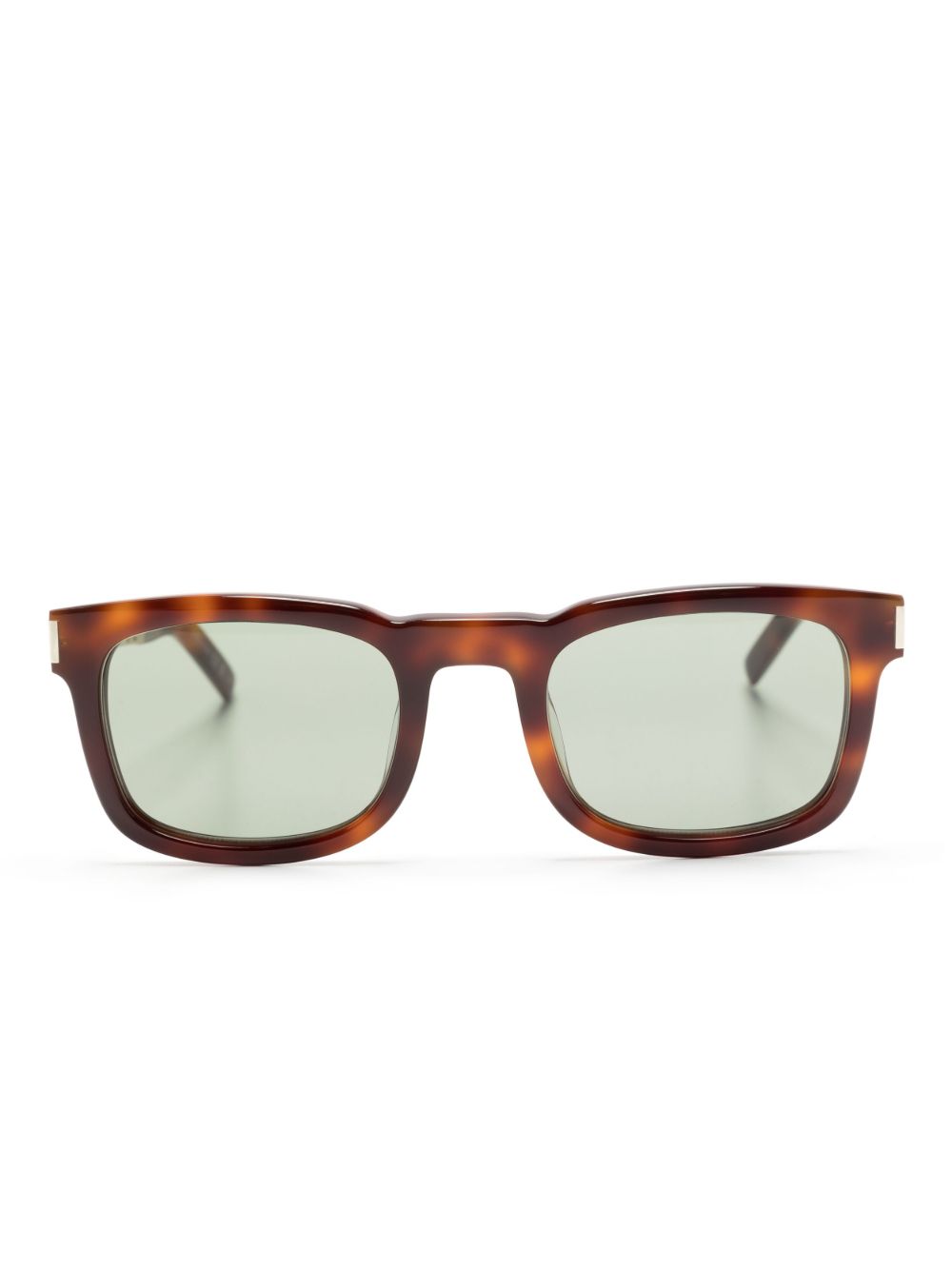 Saint Laurent Eyewear SL 581 方框太阳眼镜 - 褐色