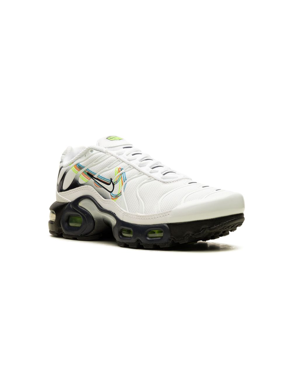 Nike Kids Air Max Plus Layered Swoosh 运动鞋 - 白色