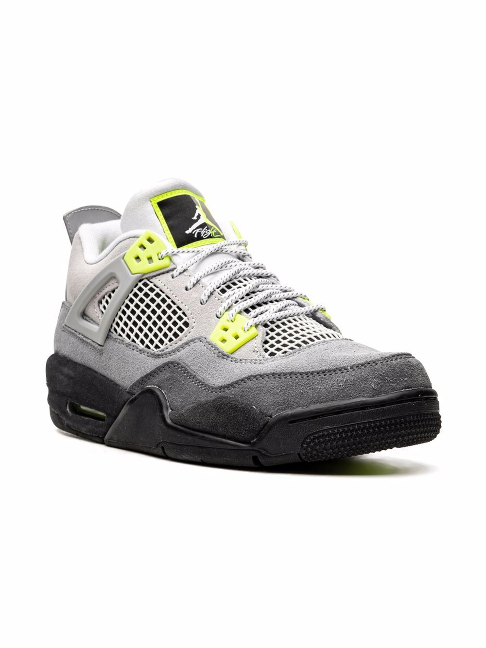 Jordan Kids Air Jordan 4 Retro 运动鞋 - 灰色