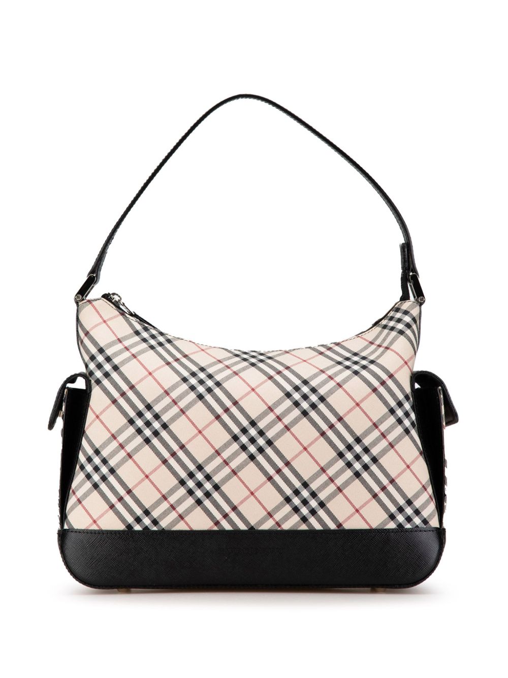 Burberry Pre-Owned Nova Check 帆布单肩包（2000-2017年典藏款） - 褐色