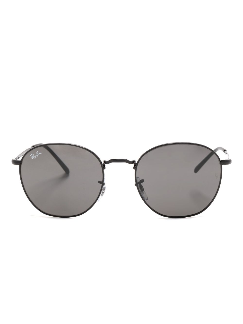 Ray-Ban Rob 圆框太阳眼镜 - 黑色