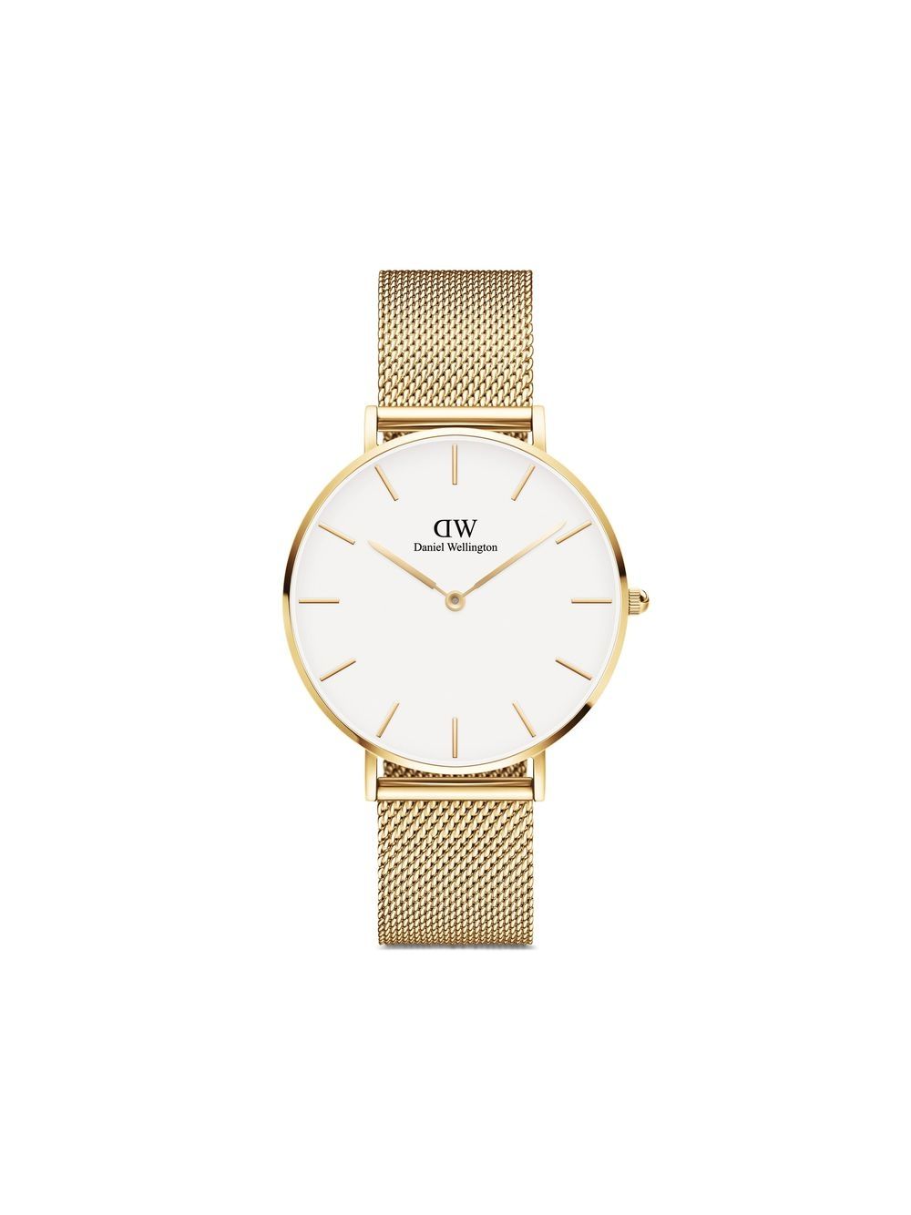 Daniel Wellington Petite Evergold 36毫米腕表 - 白色