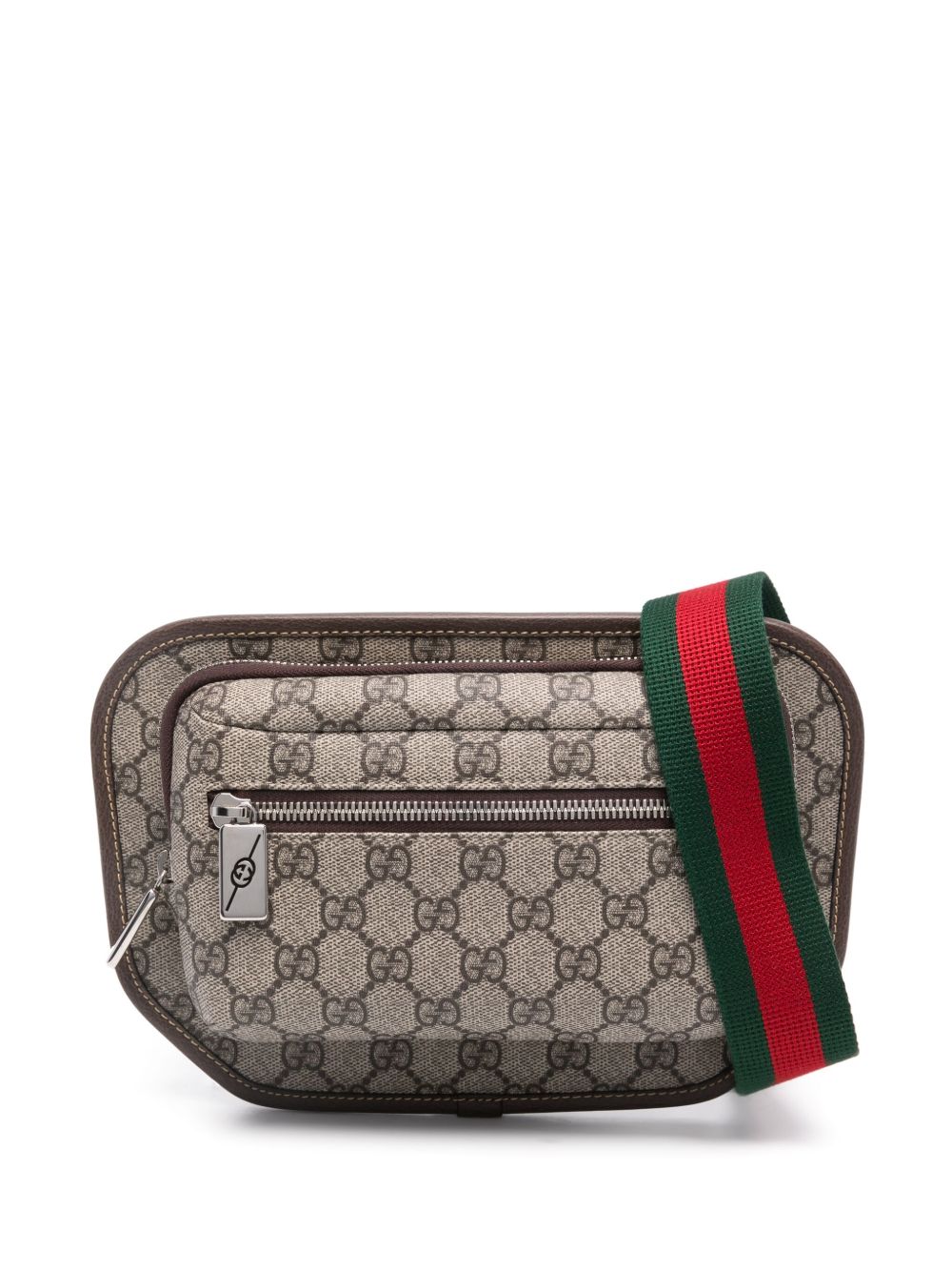 Gucci GG Supreme 腰包 - 中性色