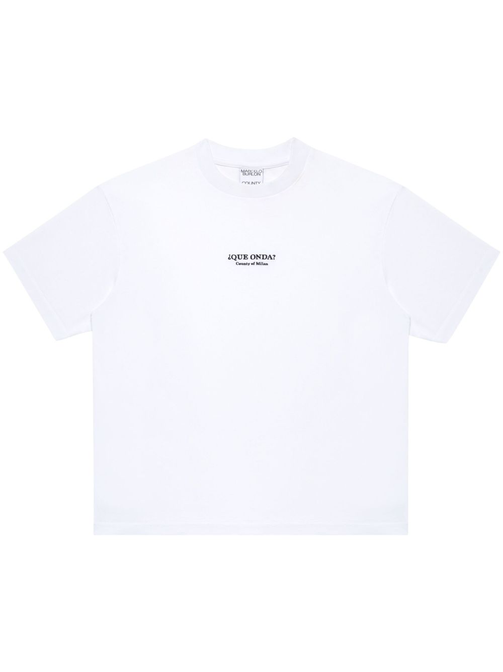 Marcelo Burlon County of Milan Que Onda 短袖T恤 - 白色