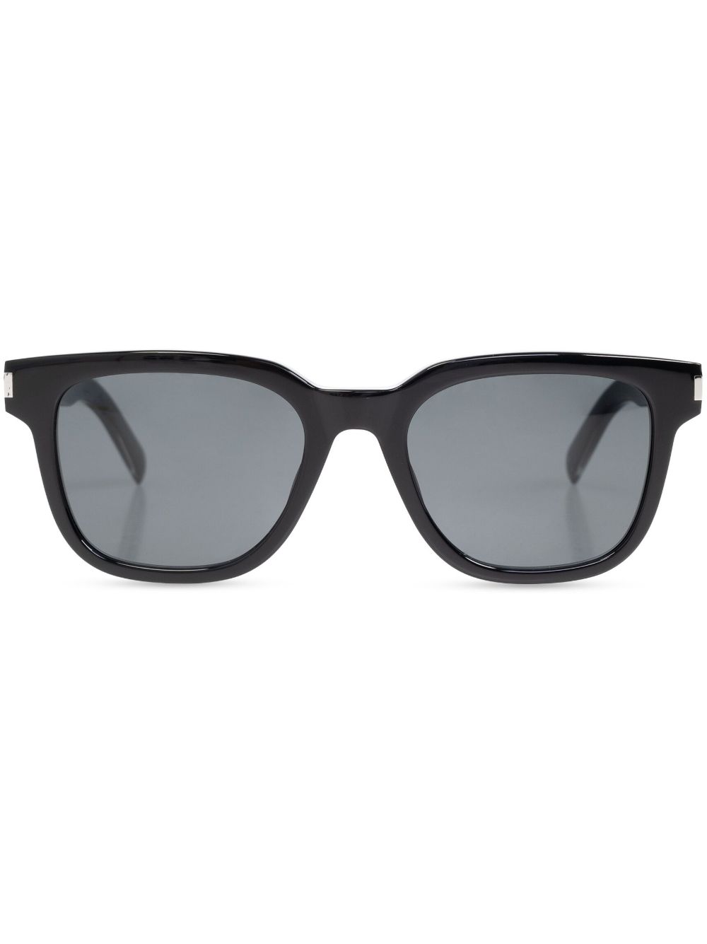 Saint Laurent Eyewear 有色镜片方框太阳眼镜 - 黑色