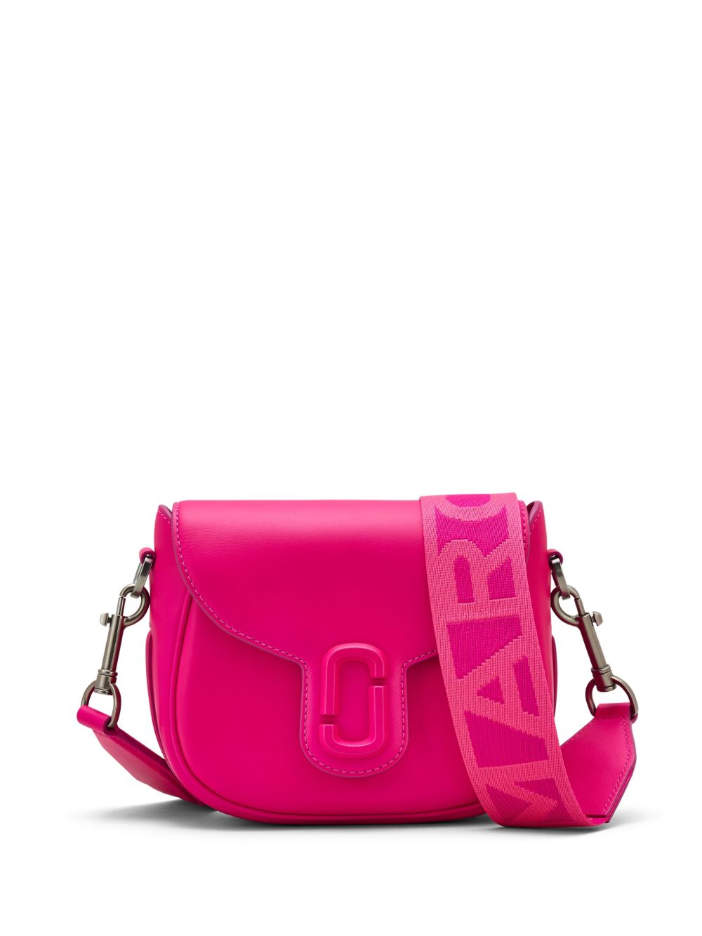 Marc Jacobs The Covered J Marc 马鞍包 - 粉色