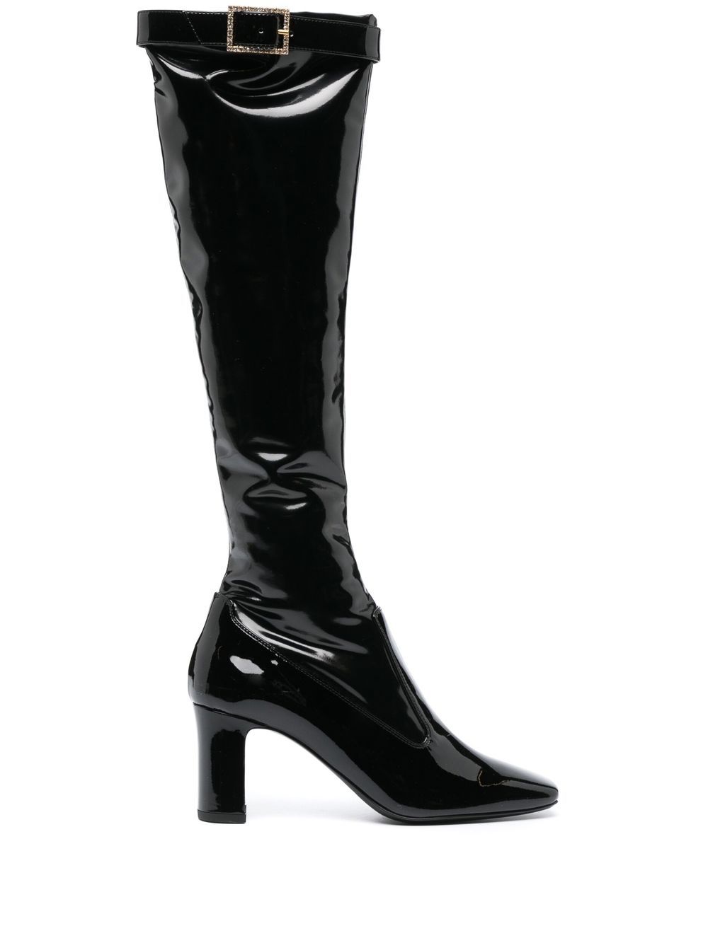 Saint Laurent Elle 及膝靴 - 黑色