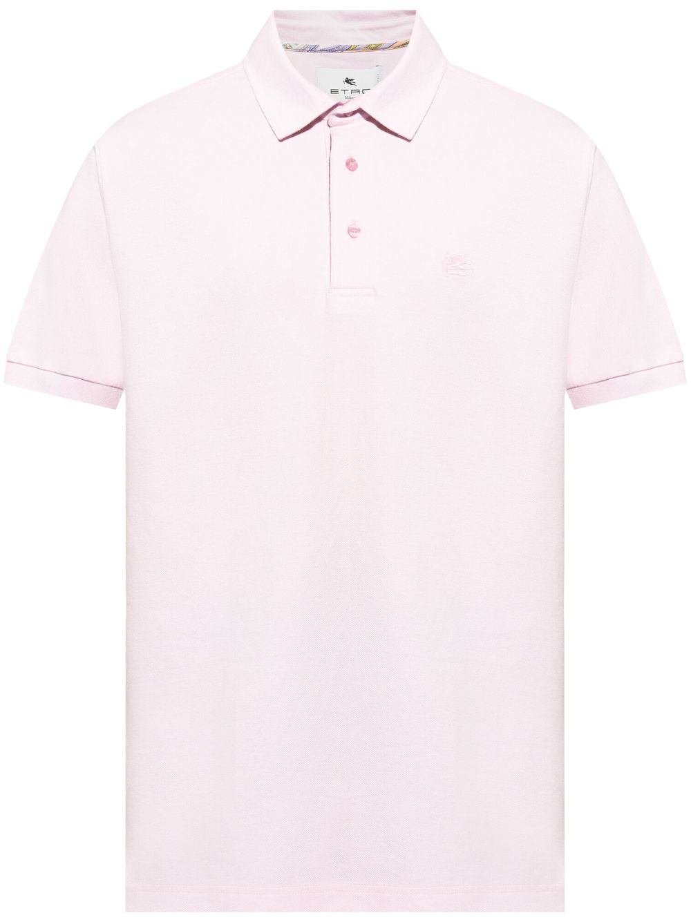 ETRO 刺绣polo衫 - 粉色