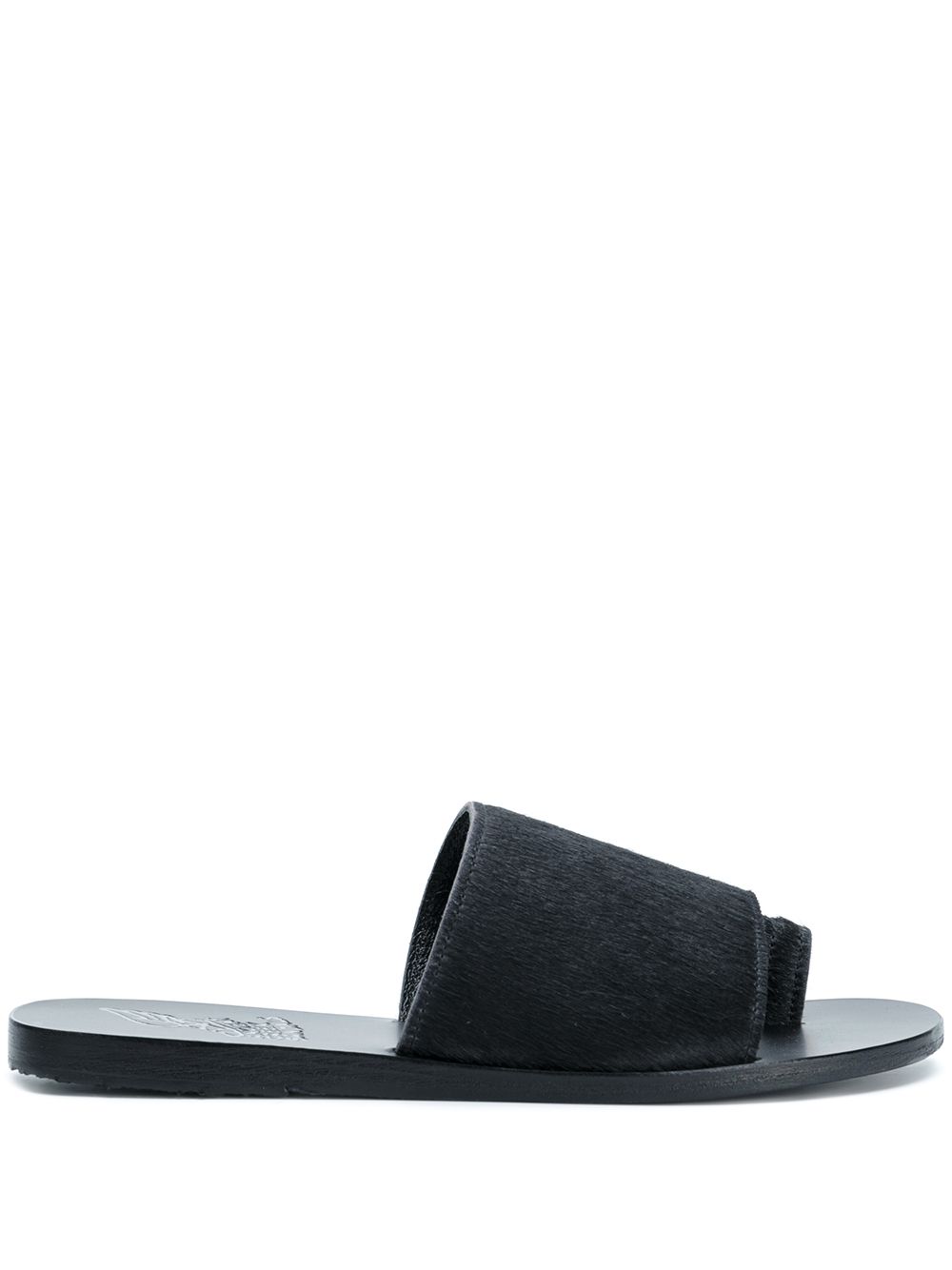 Ancient Greek Sandals Ligia平底凉鞋 - 黑色
