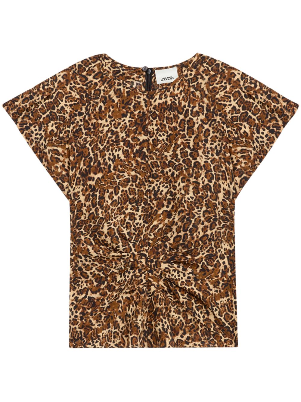 ISABEL MARANT Tullya 上衣 - 褐色