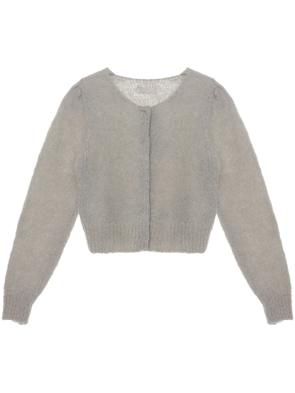 Amomento Grandma cardigan - 灰色