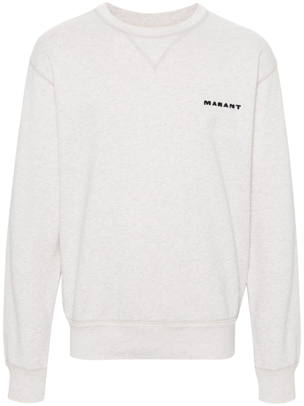 MARANT Mikis logo刺绣卫衣 - 中性色