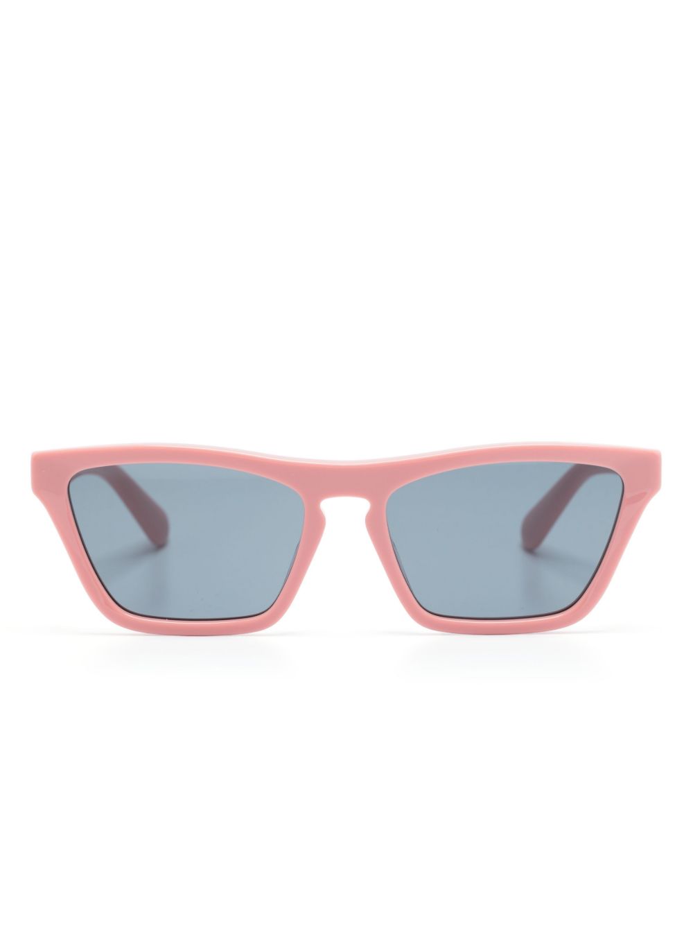 Stella McCartney Eyewear 有色镜片方框太阳眼镜 - 粉色