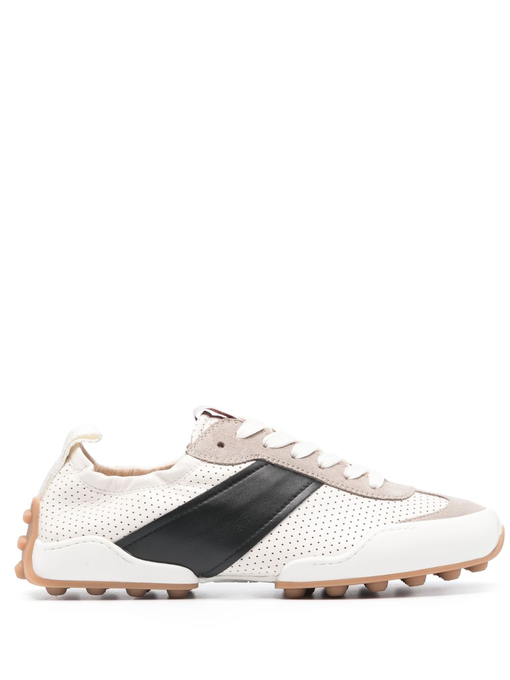Tod's 拼接皮质运动鞋 - 中性色