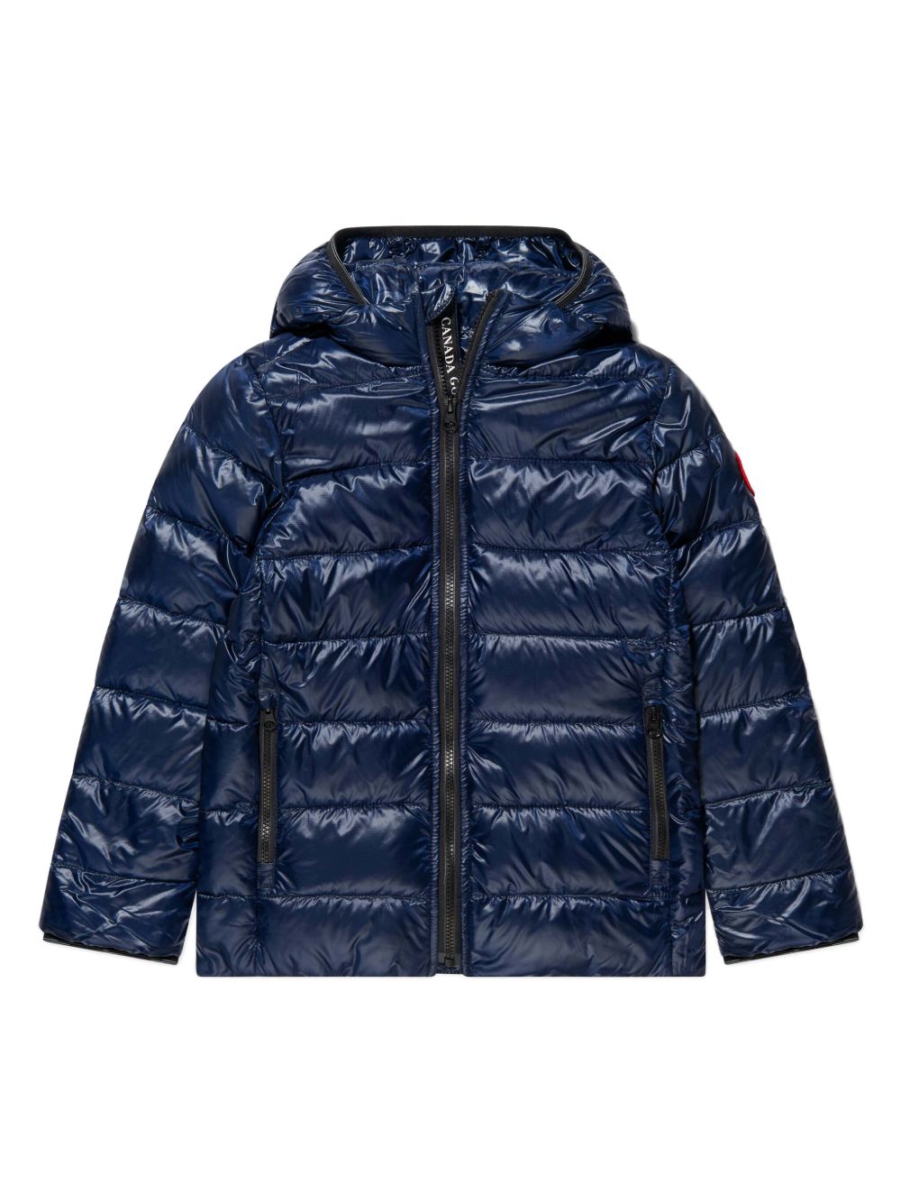Canada Goose Kids Crofton 蓬松夹克 - 蓝色