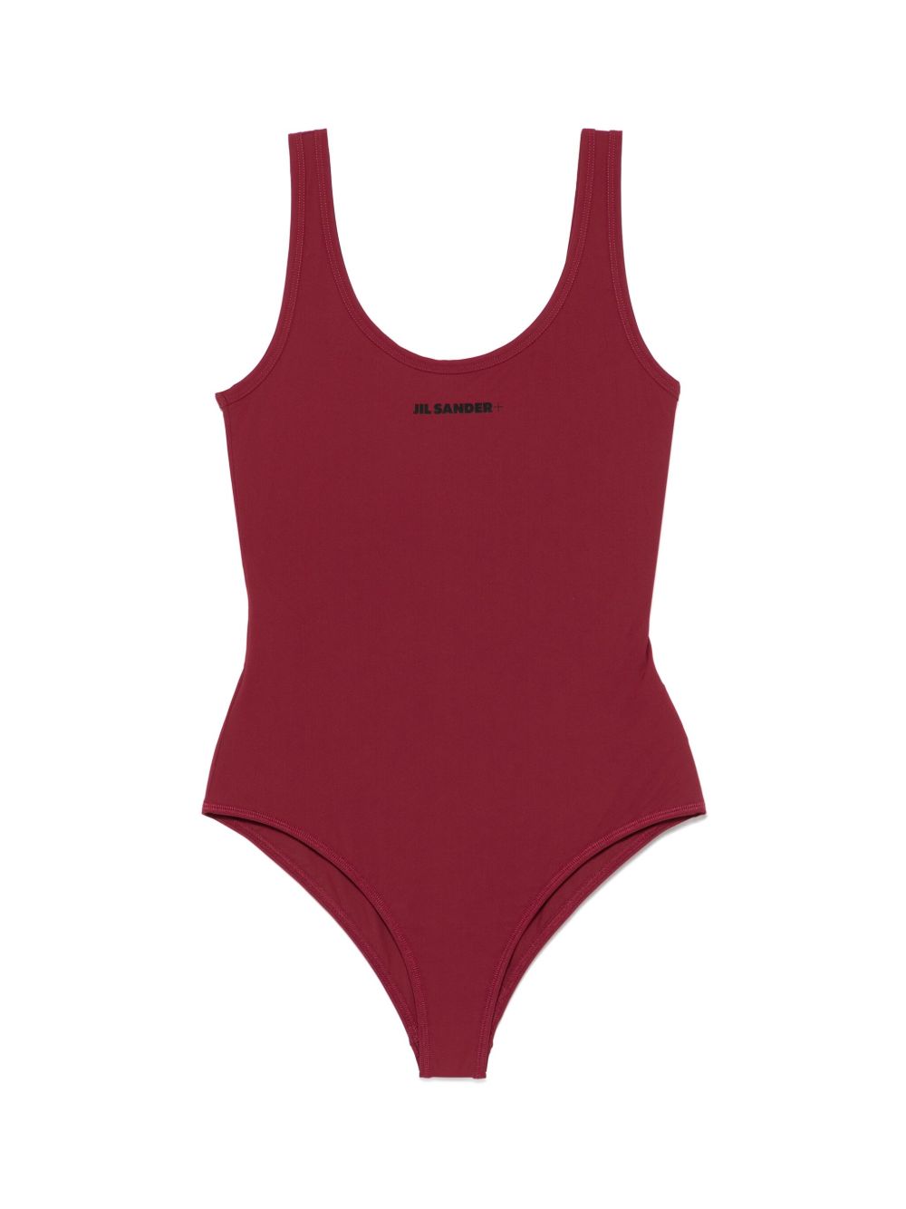 Jil Sander 104 swimsuit - 红色