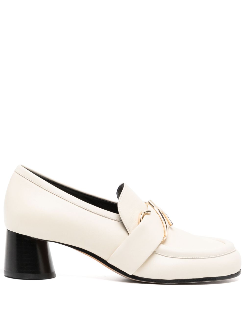Proenza Schouler 经典logo低跟乐福鞋（5.5厘米） - 中性色