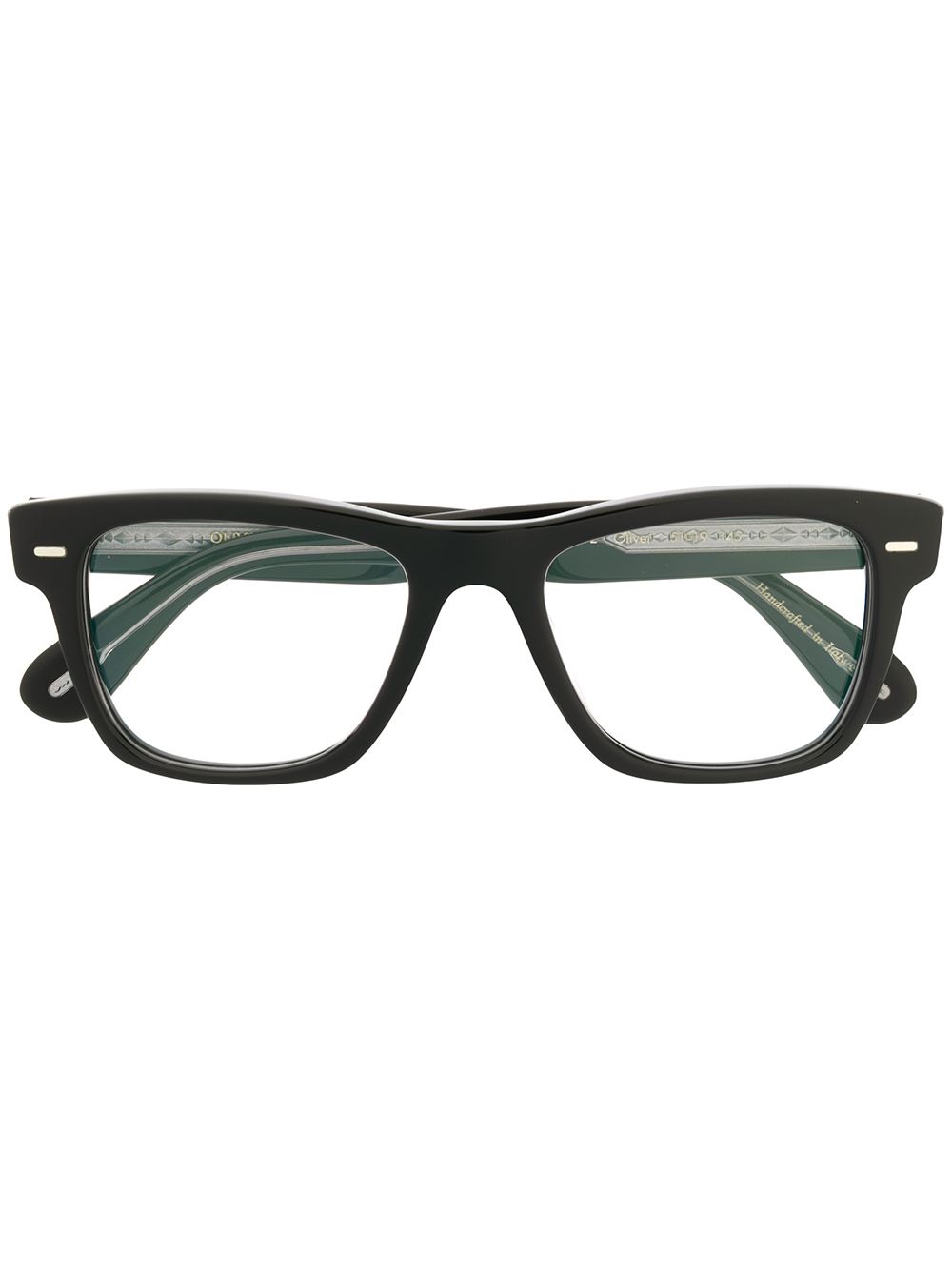 Oliver Peoples 方框眼镜 - 黑色