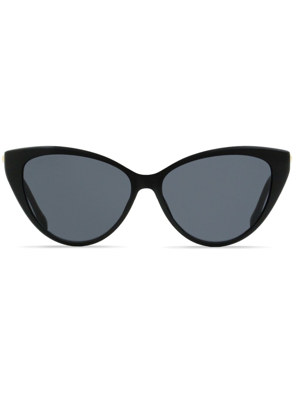 Jimmy Choo Eyewear Val 猫眼框太阳眼镜 - 黑色