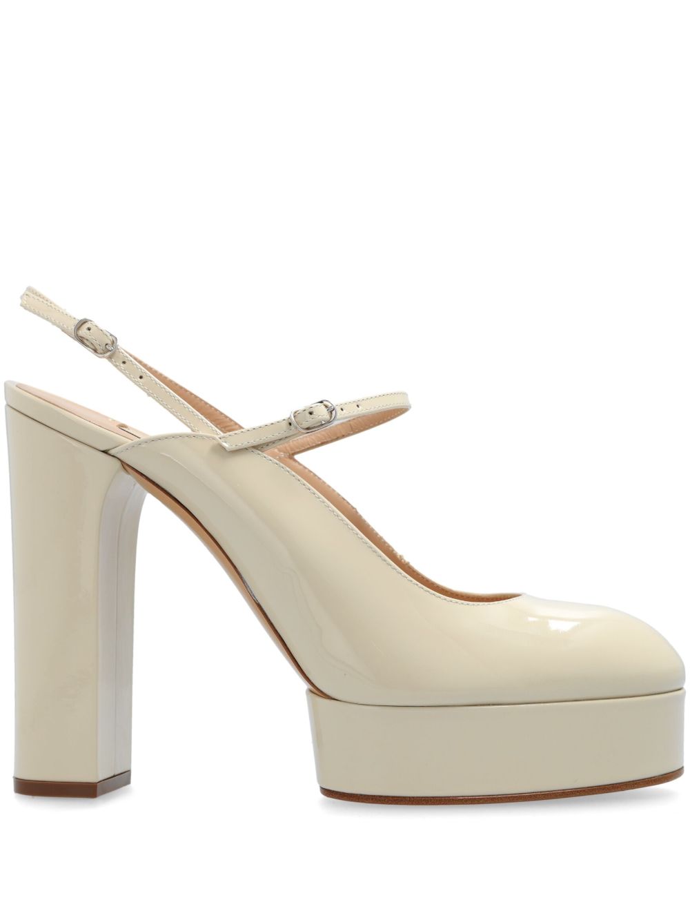 Casadei Tiffany 高跟鞋（14厘米） - 中性色